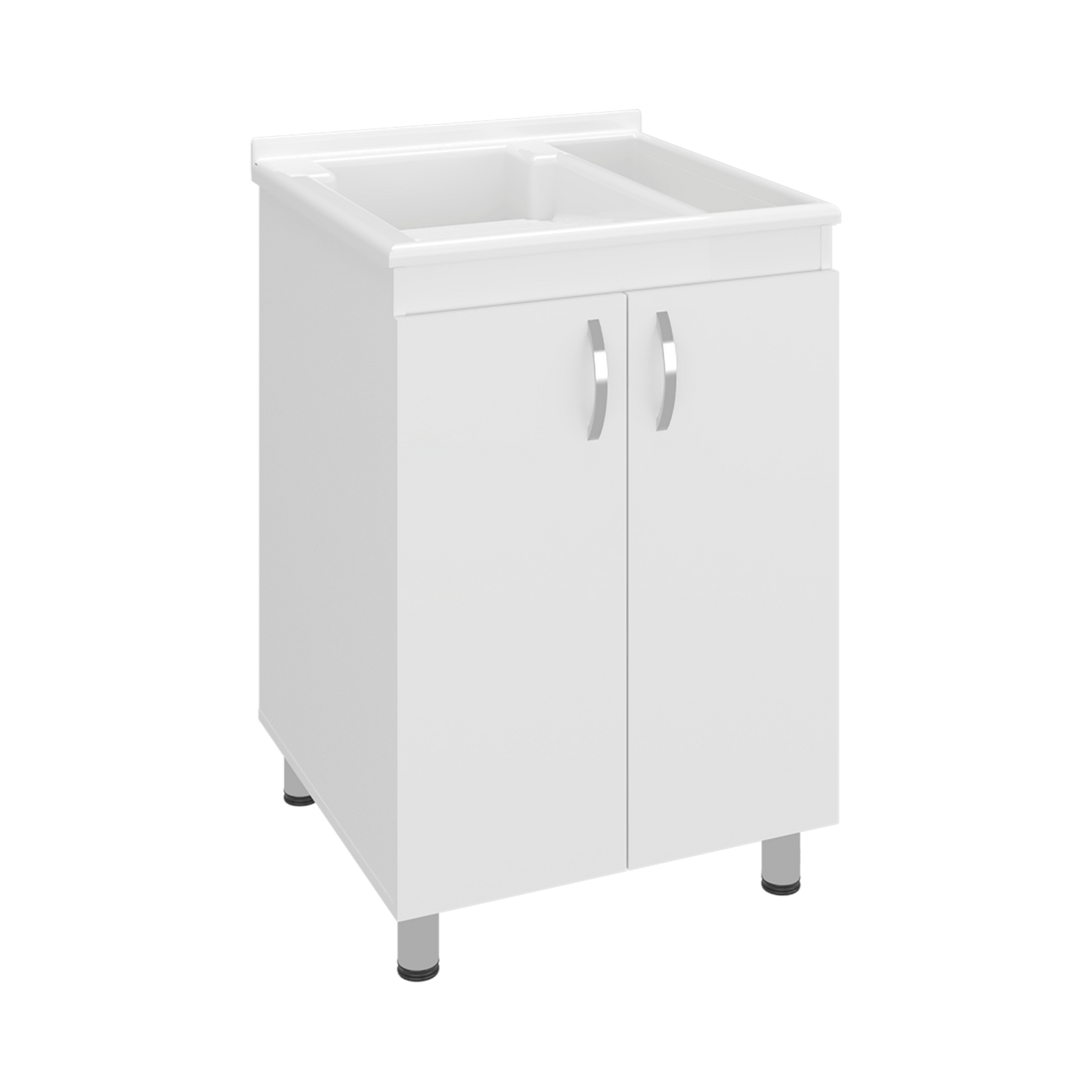 Lavadero Foster 88X60X45 Rta Blanco Zf