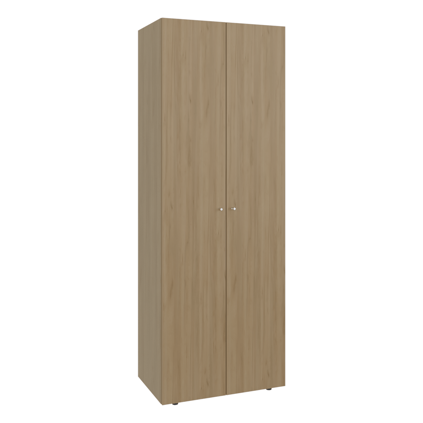 Closet 2 Puertas E1 Tuhogar 170X60X40 Rta Fresno Blanco Zf