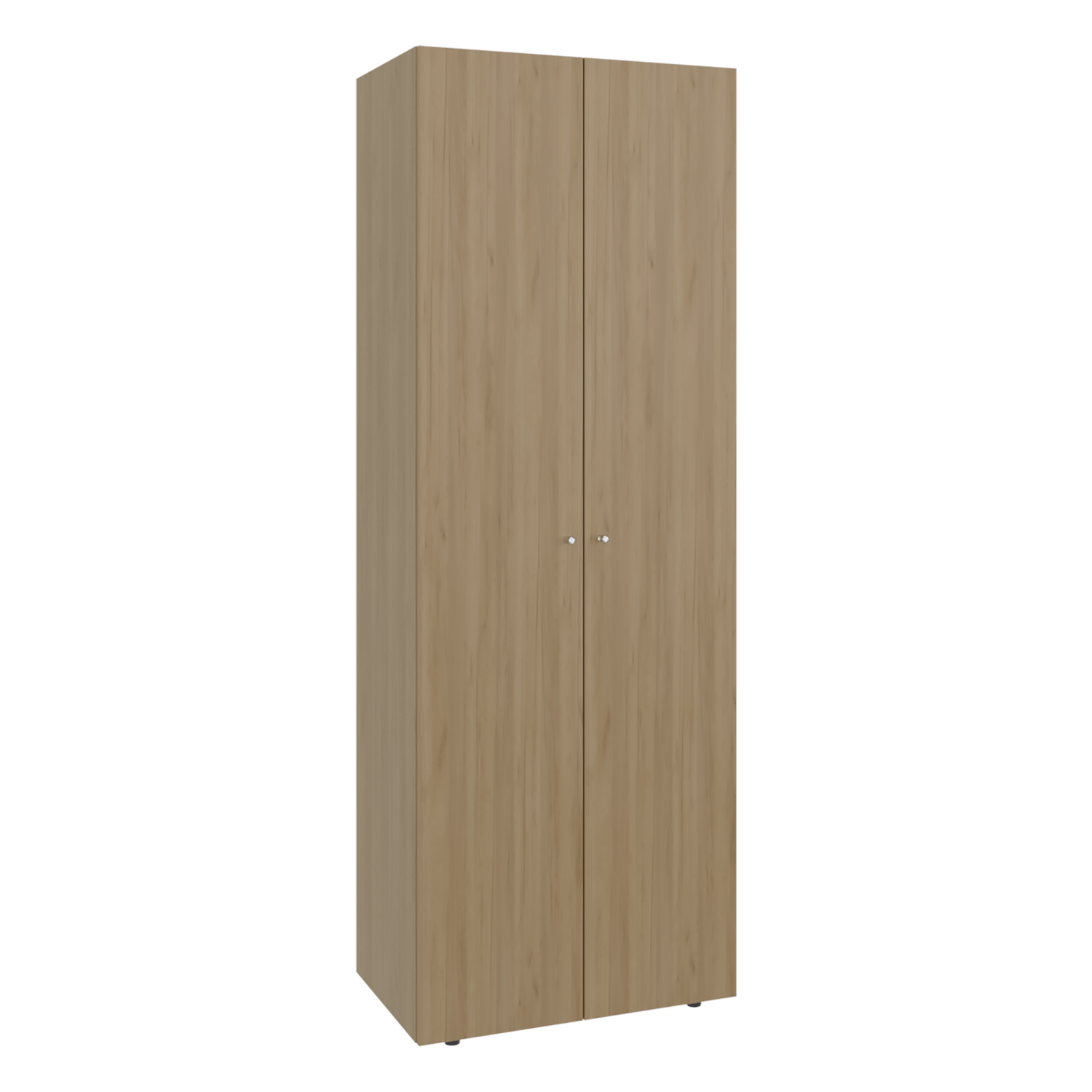 Closet 2 Puertas E1 Tuhogar 170X60X40 Rta Fresno Blanco Zf