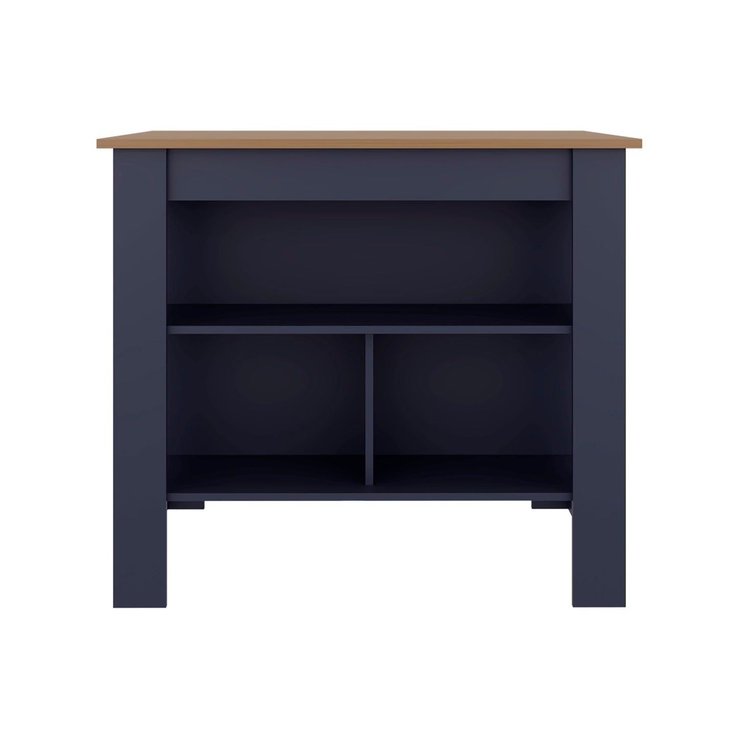 Isla De Cocina Cala 89X101X67 Azul Fresno Zf