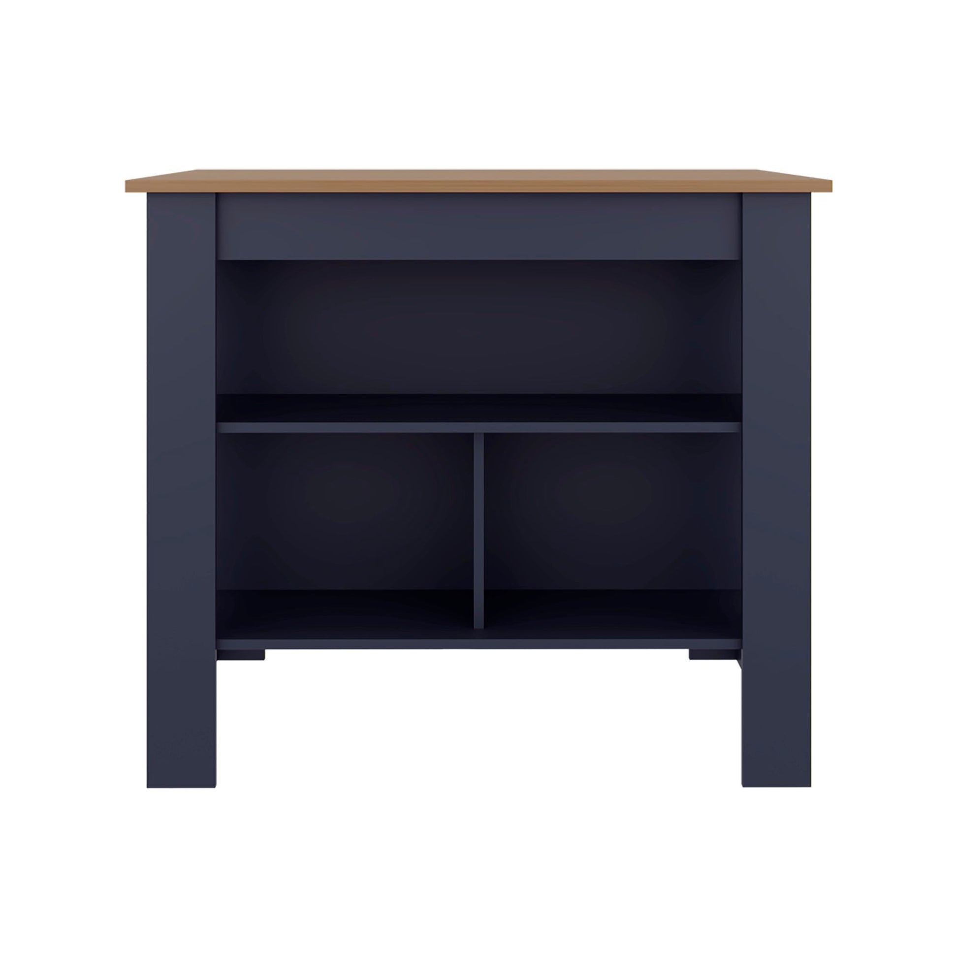 Isla De Cocina Cala 89X101X67 Azul Fresno Zf