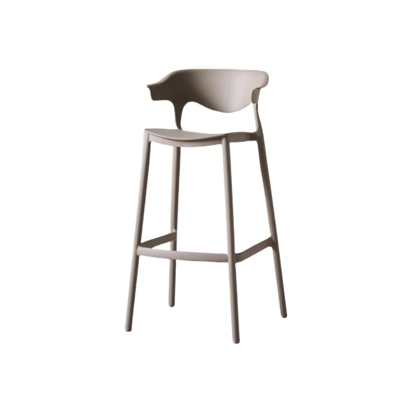 Silla Bar Elena 99X49X48 Rta Taupe