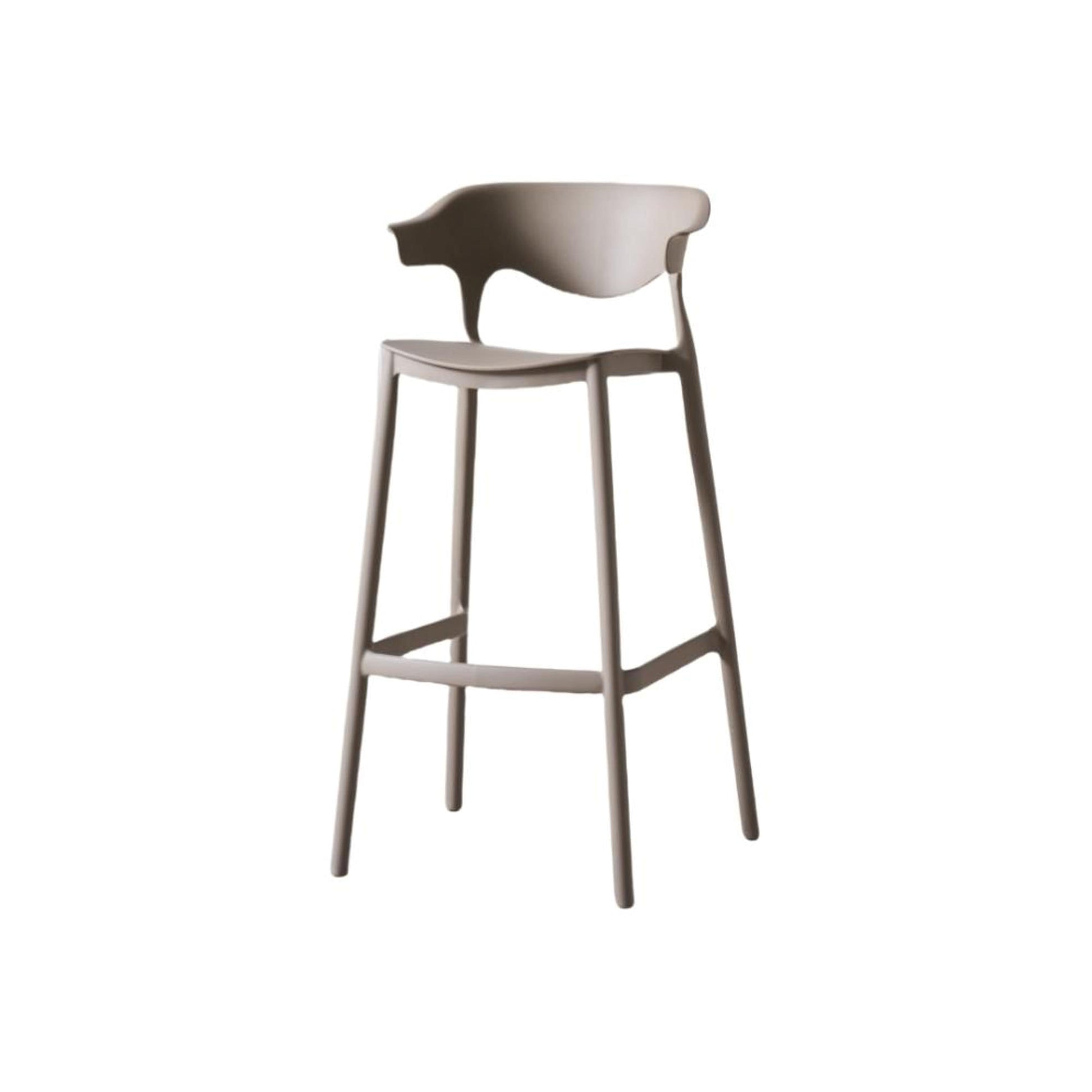 Silla Bar Elena 99X49X48 Rta Taupe
