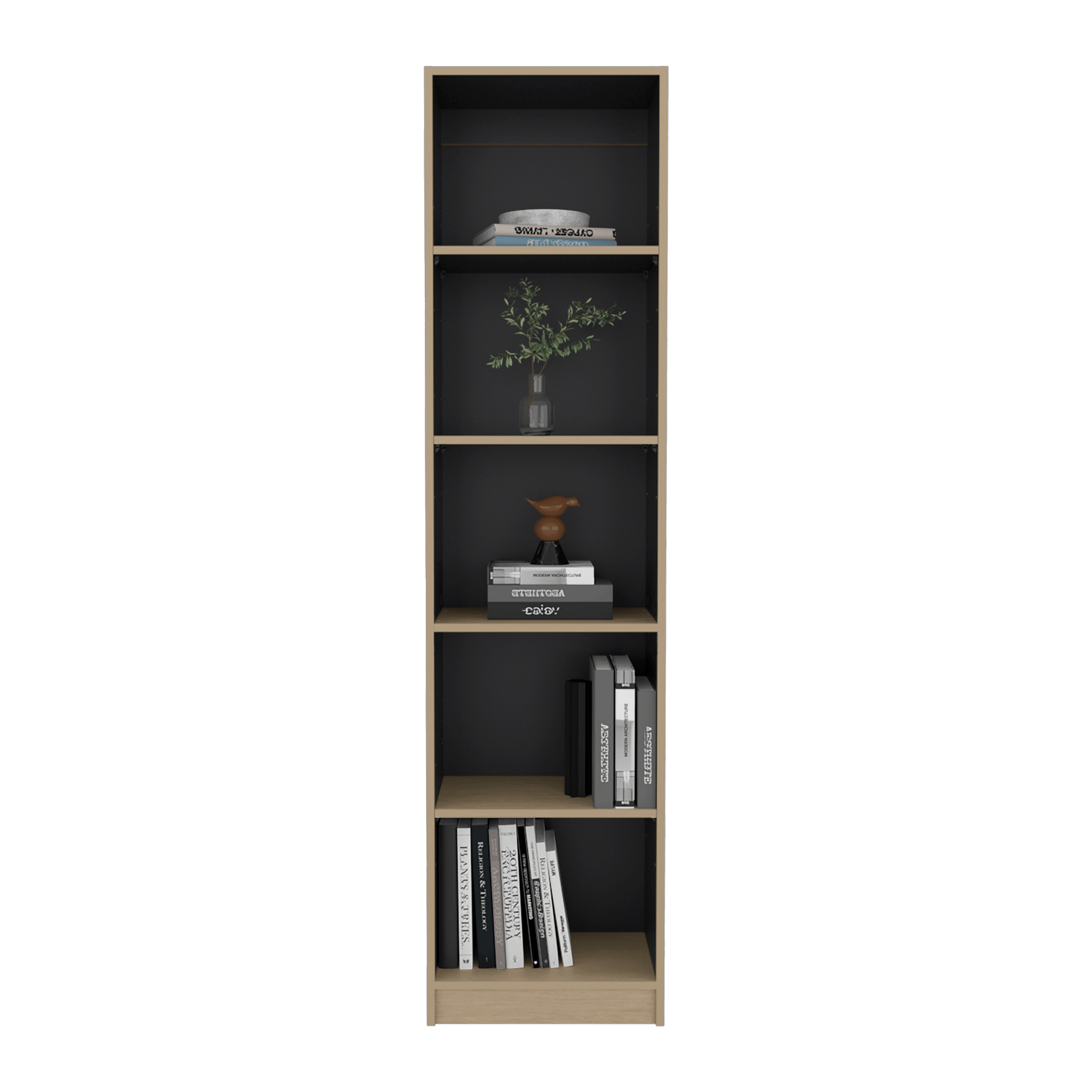 Estante Home E-M2 180X45X29 Rta Cartagena Wengue Zf