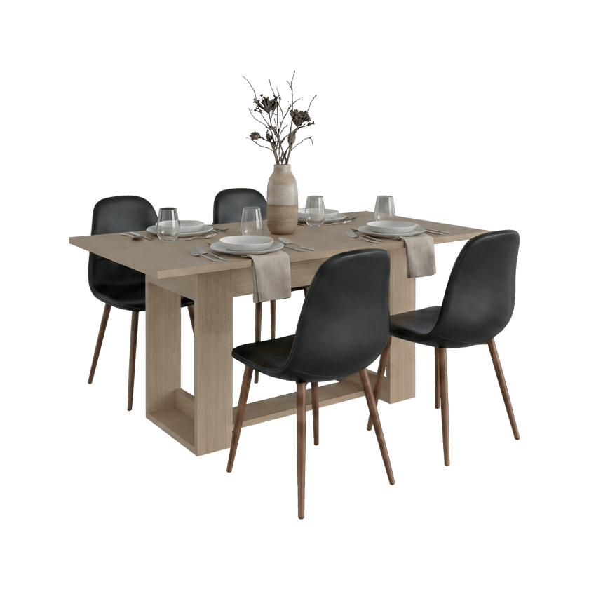 Mesa Comedor Volterra 74X160X85 Rta Cartagena
