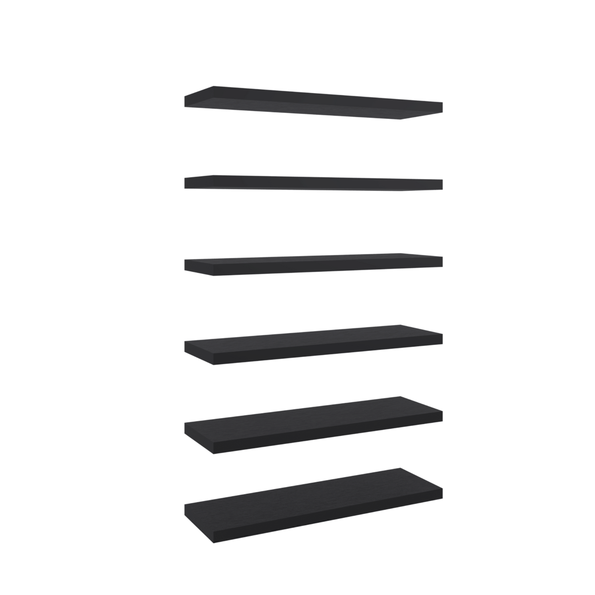 Repisa Flotante Shelf 2 Unds 3X91X27 Rta Wengue Zf