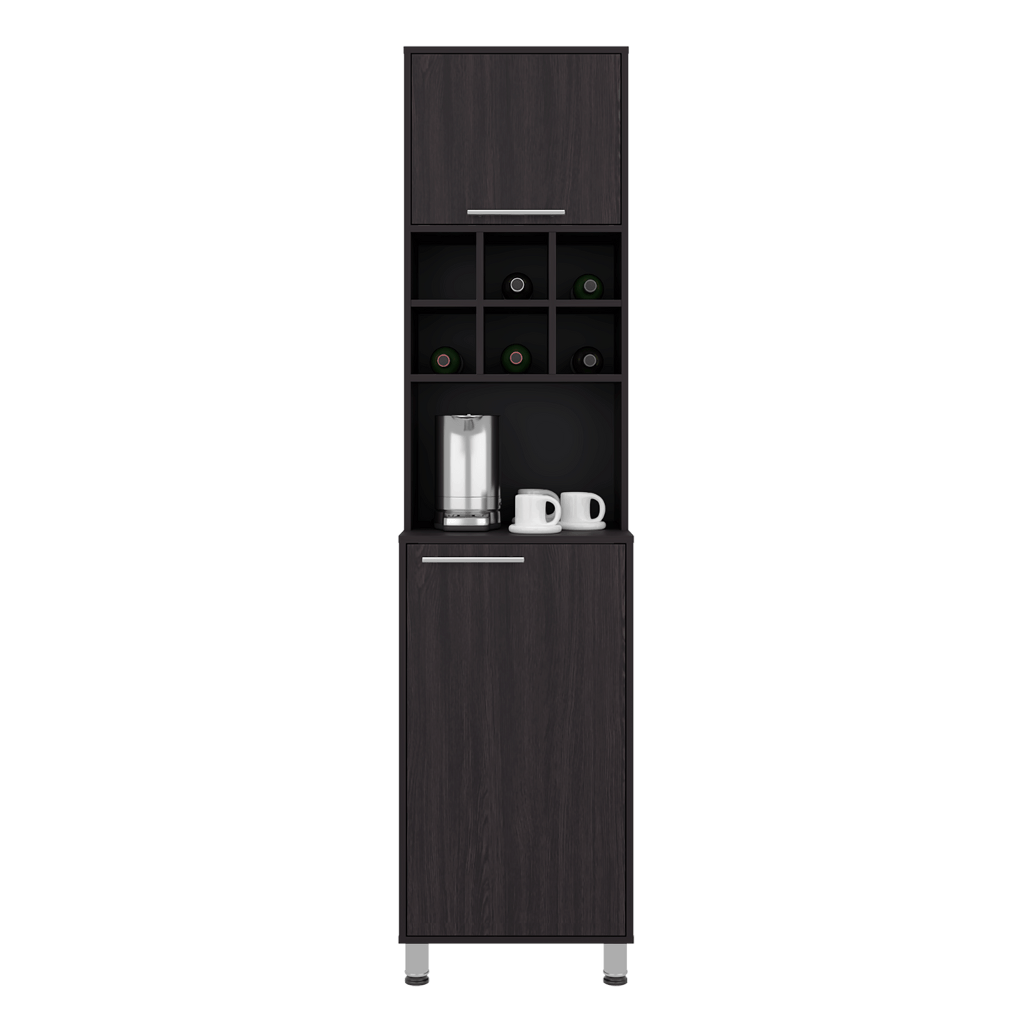 Alacena Attica 204X50X49 Rta Wengue Zf