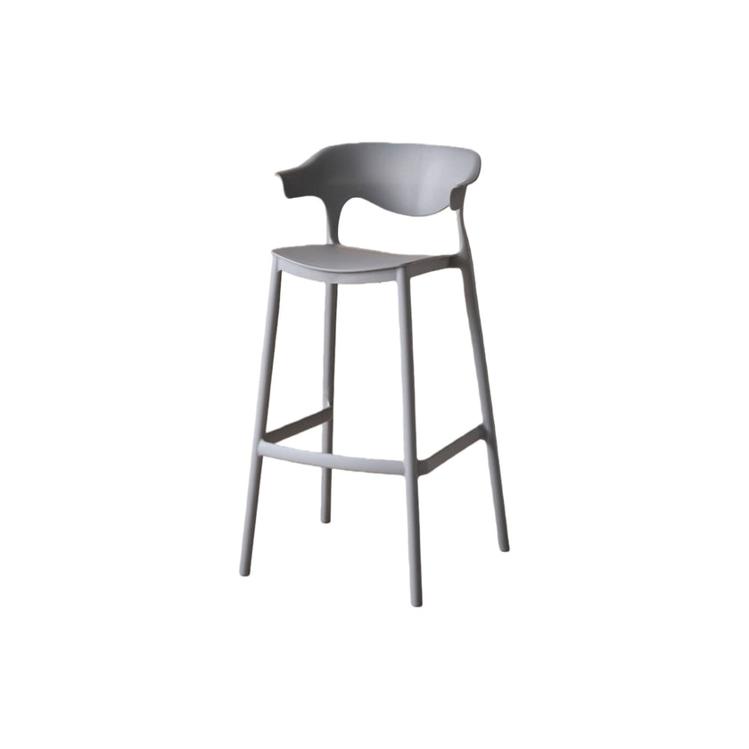 Silla Bar Elena 99X49X48 Rta Gris Oscuro