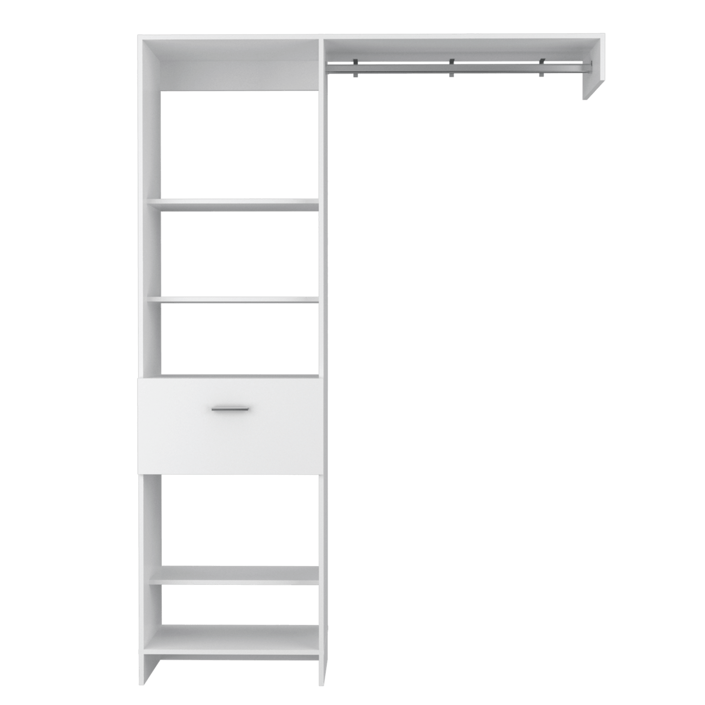 Armario Abierto 150 Manchester 210X150X41 Rta Blanco Zf