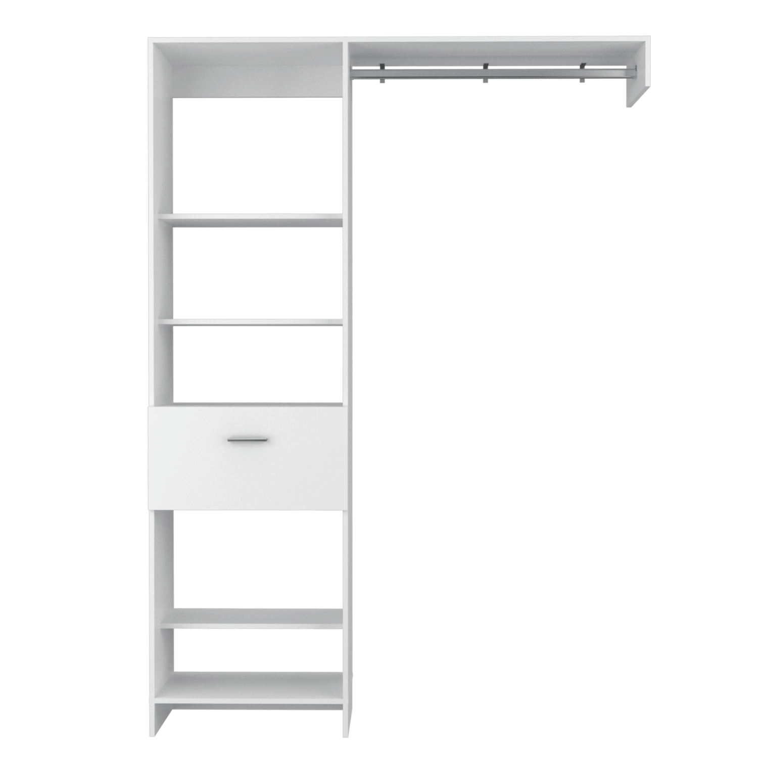 Armario Abierto 150 Manchester 210X150X41 Rta Blanco Zf
