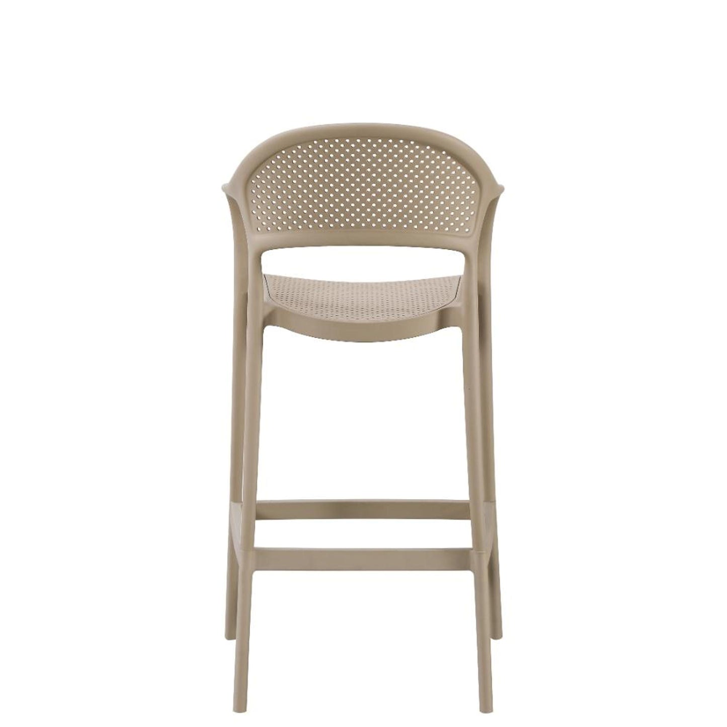 Silla Bar Curitiva 109X56X56 Rta Taupe