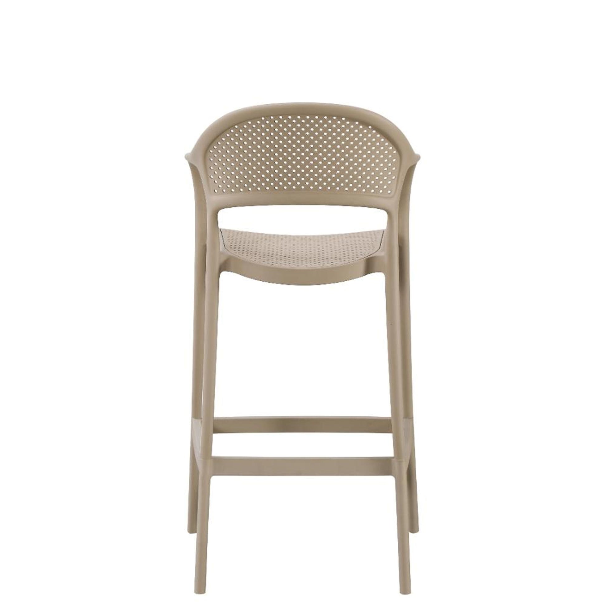 Silla Bar Curitiva 109X56X56 Rta Taupe
