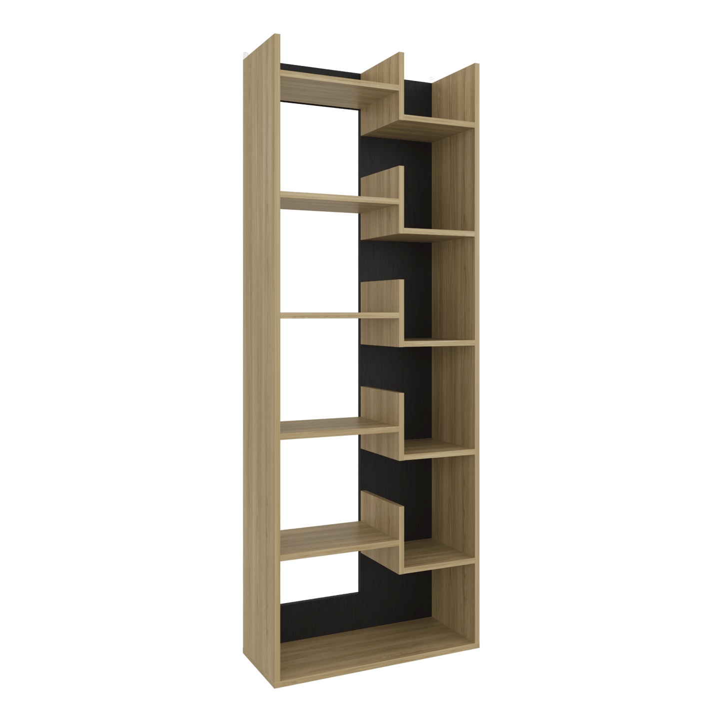 Biblioteca Clover 162X60X25 Rta Fresno Wengue