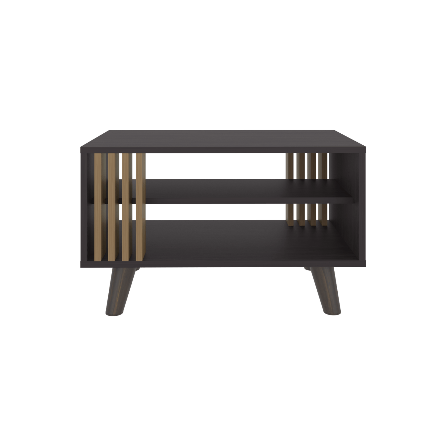 Mesa De Centro Shawnee 40X66X40 Rta Wengue Fresno Zf