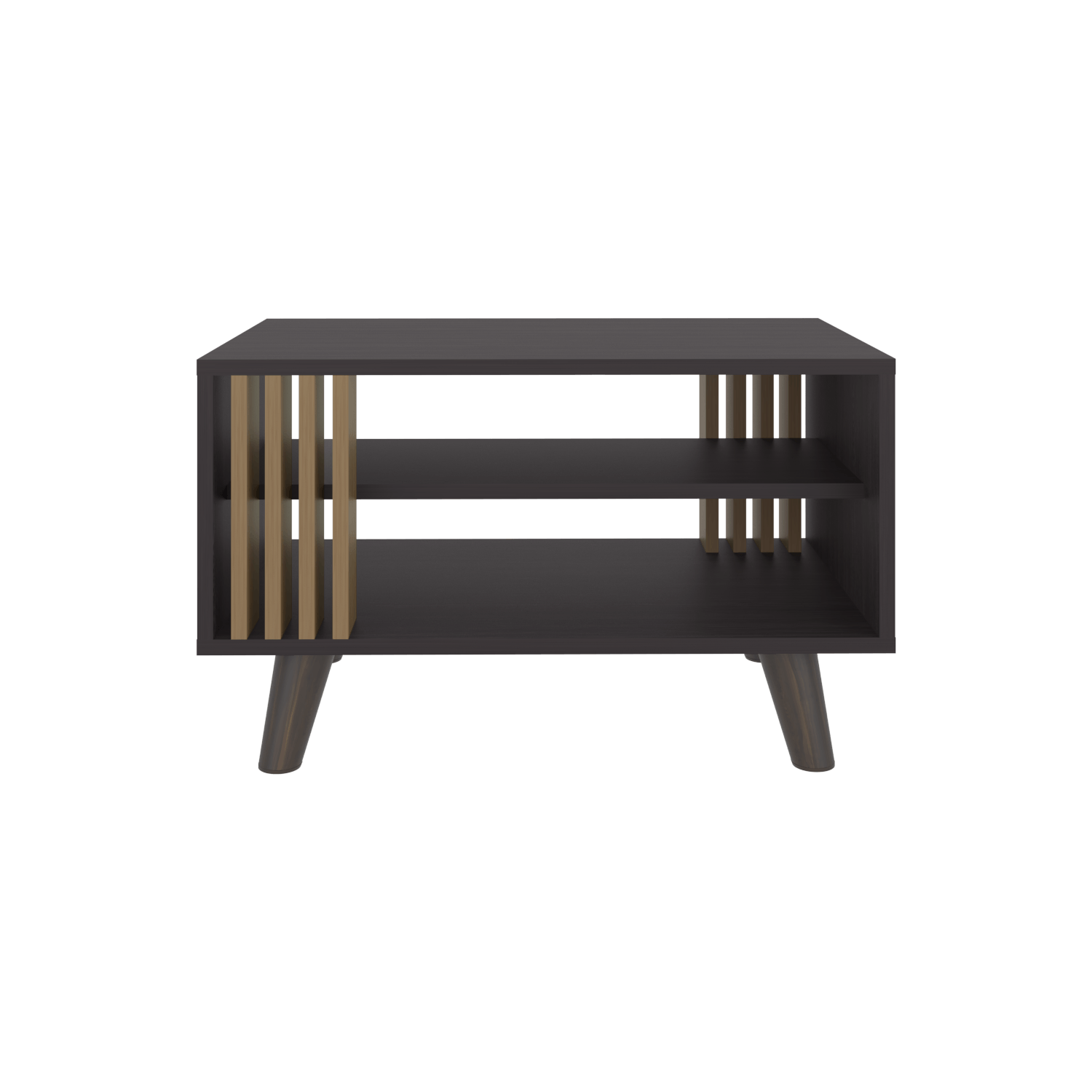 Mesa De Centro Shawnee 40X66X40 Rta Wengue Fresno Zf