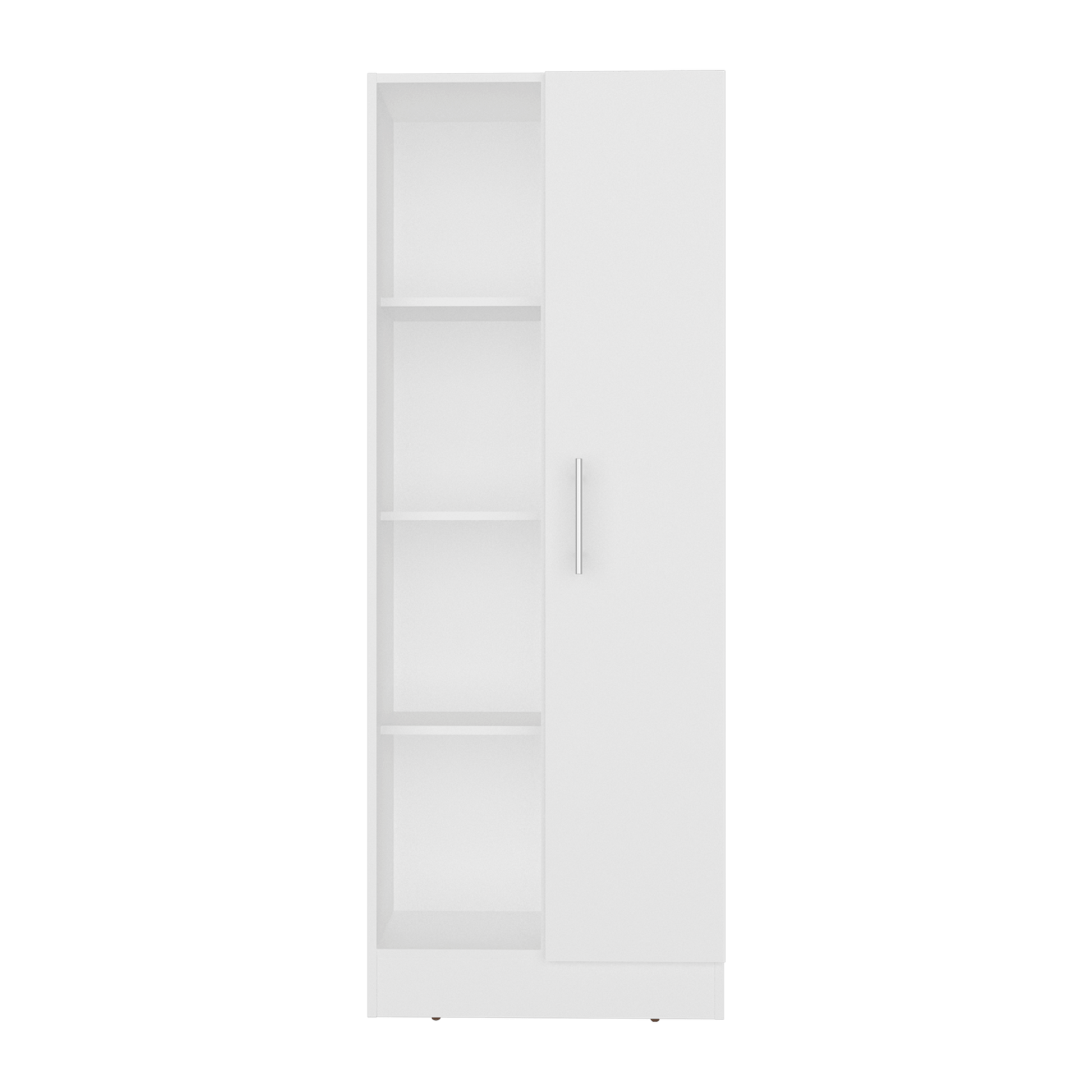 Alacena Multiusos Felch 160X60X30 Rta Blanco Zf
