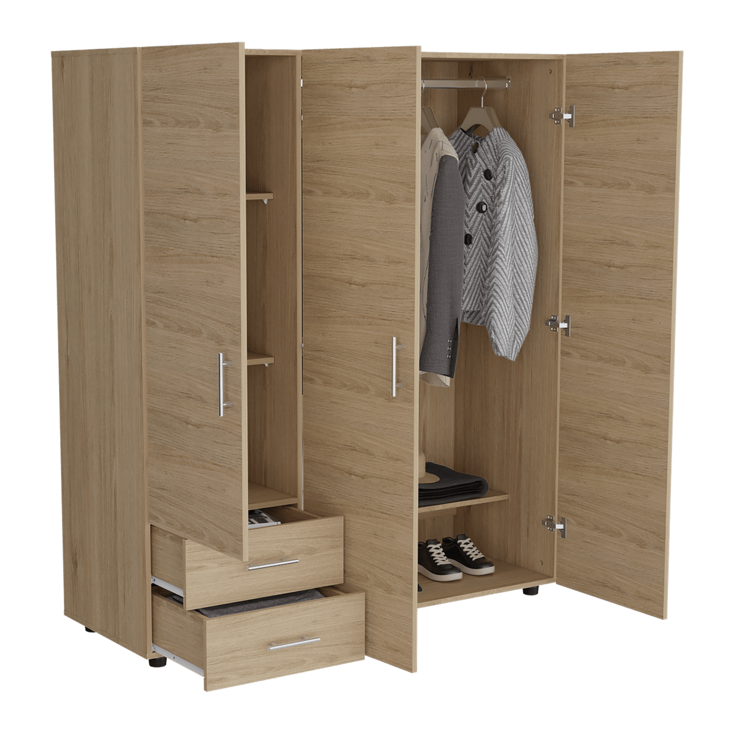 Closet Dassel 161X140X52 Rta Rovere