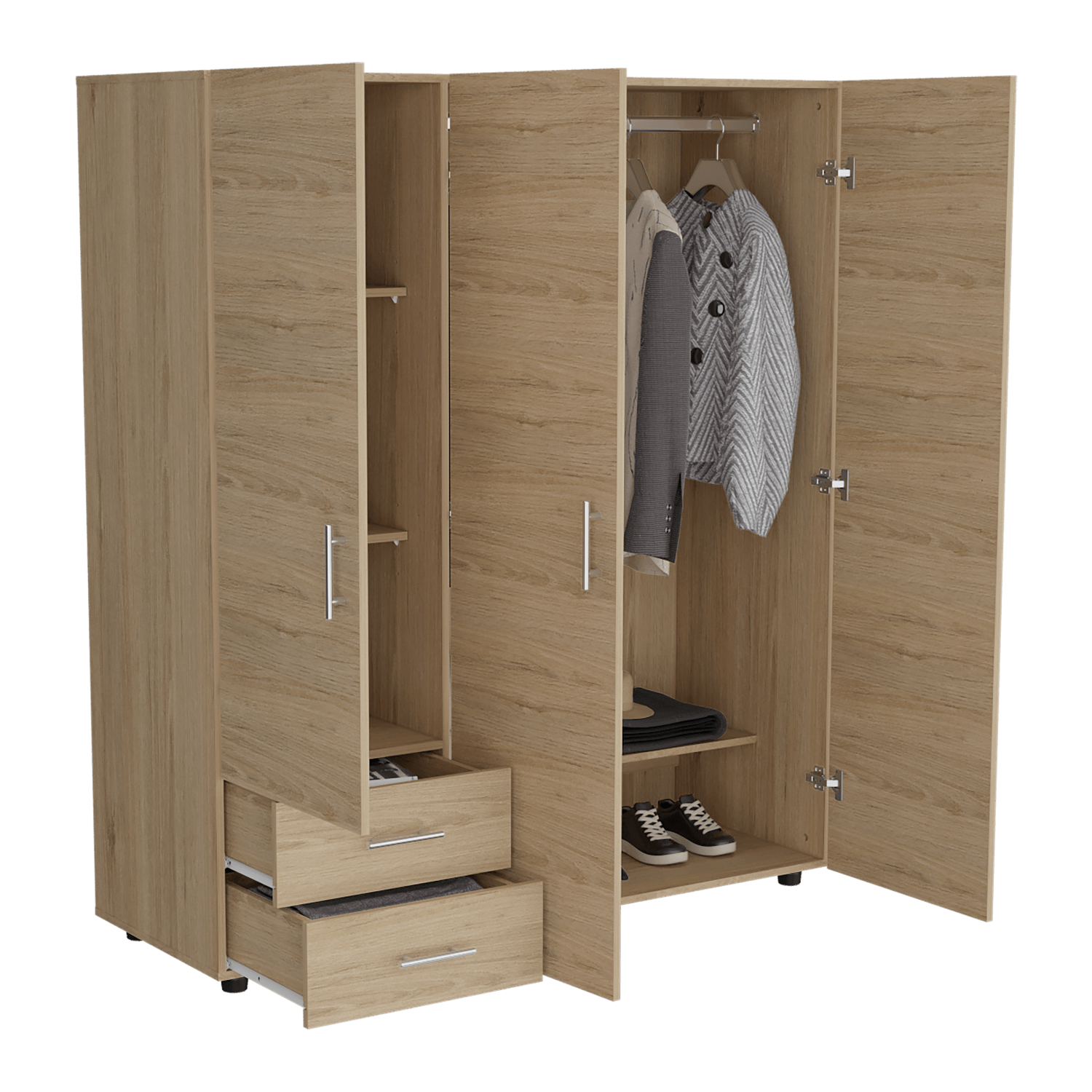 Closet Dassel 161X140X52 Rta Rovere