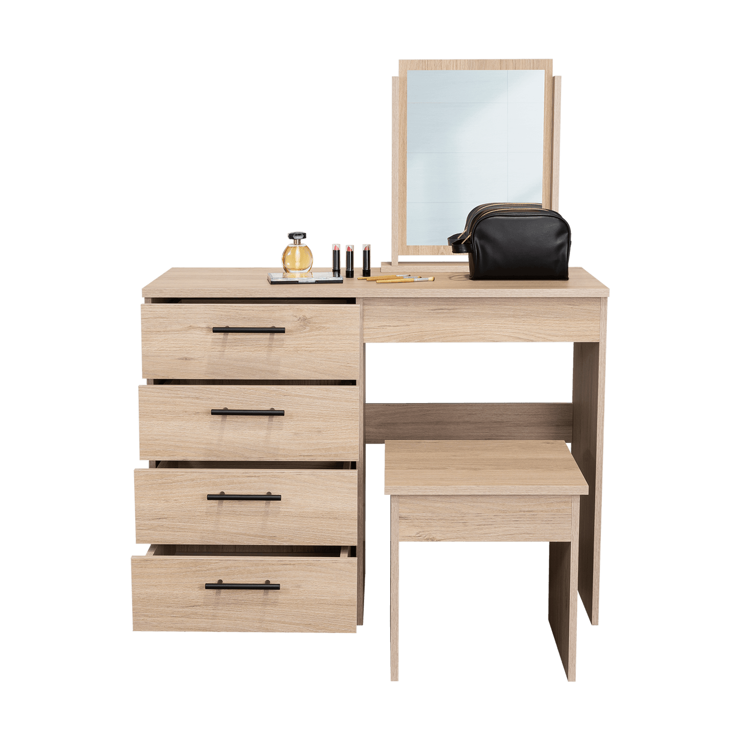 Mueble Tocador Kaia Rta Rovere + Blanco
