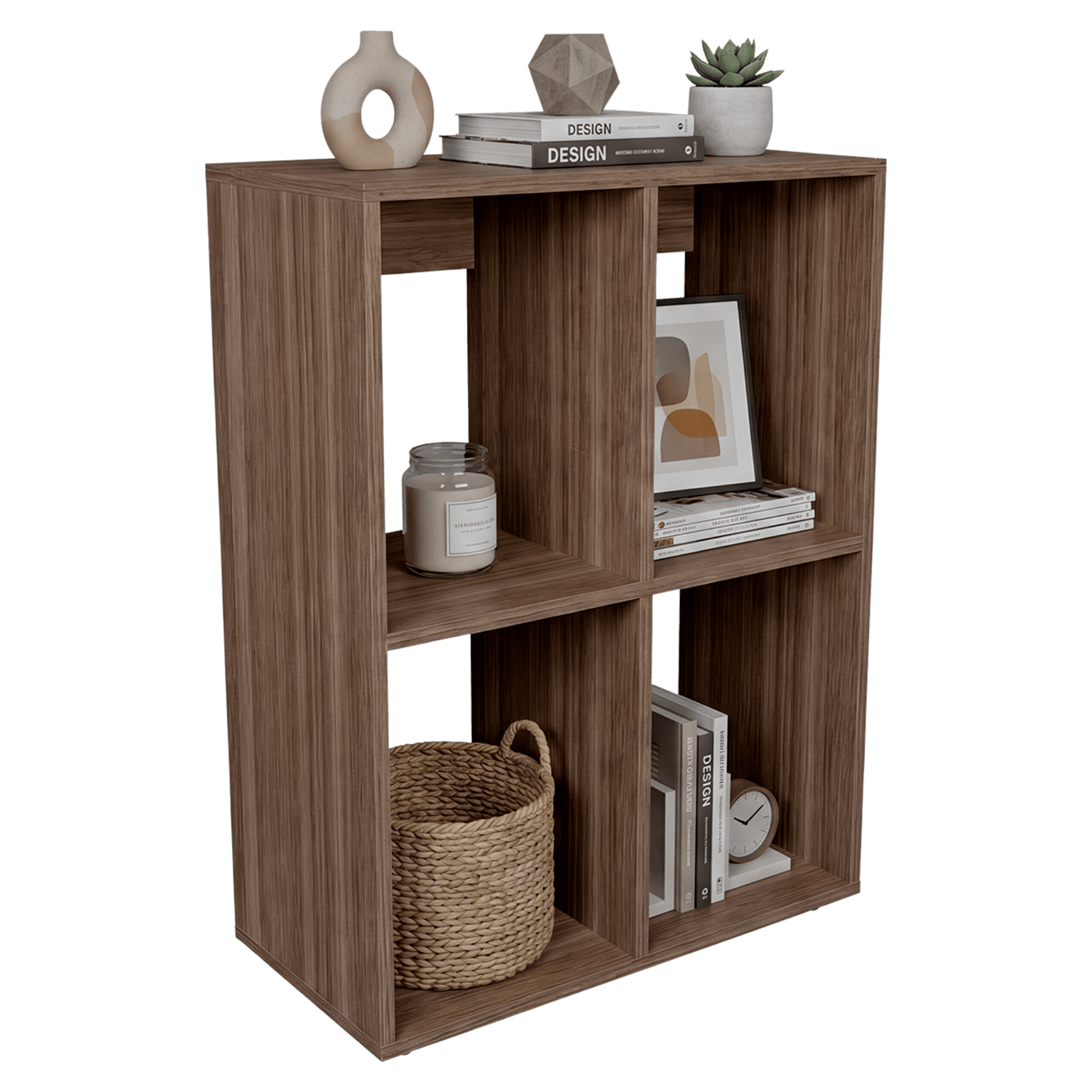 Biblioteca Otto Eco 80X59X26 Rta Avellana