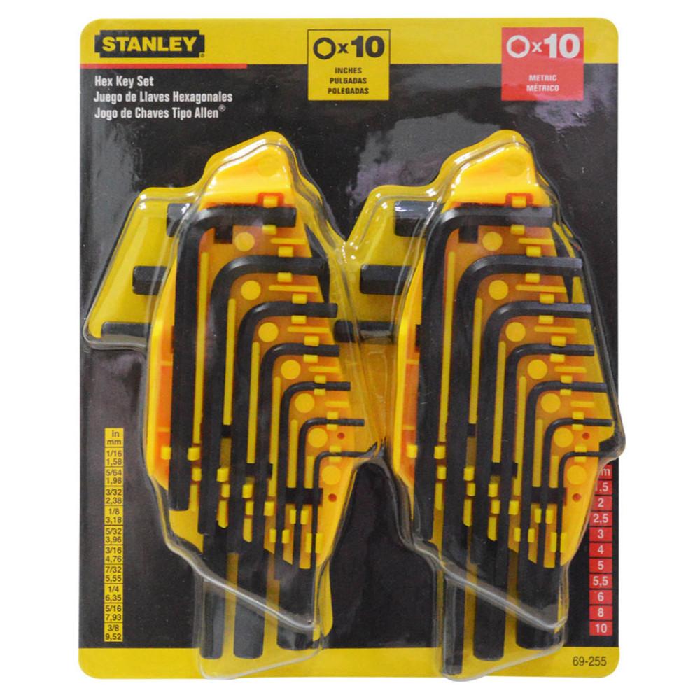 Alem Corto Mm Y Pulg X 20 Stanley 69255Juego