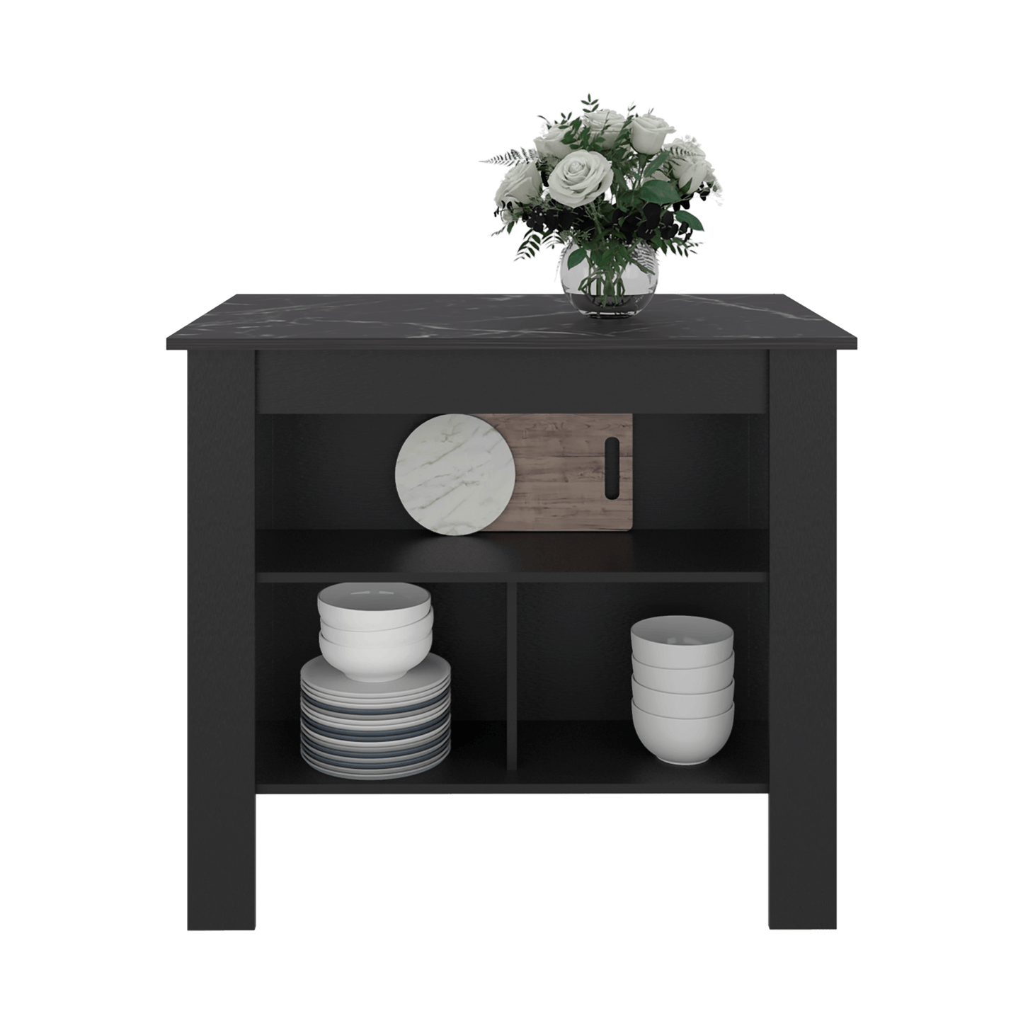 Isla De Cocina Cala 90X103X70 Rta Wengue Mamba