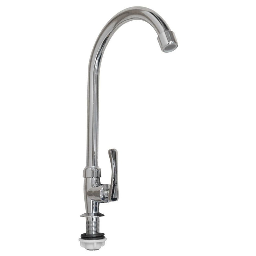 Llave Cuello Ganso Paleta Mesa Uduke Inoxidable Ht60091