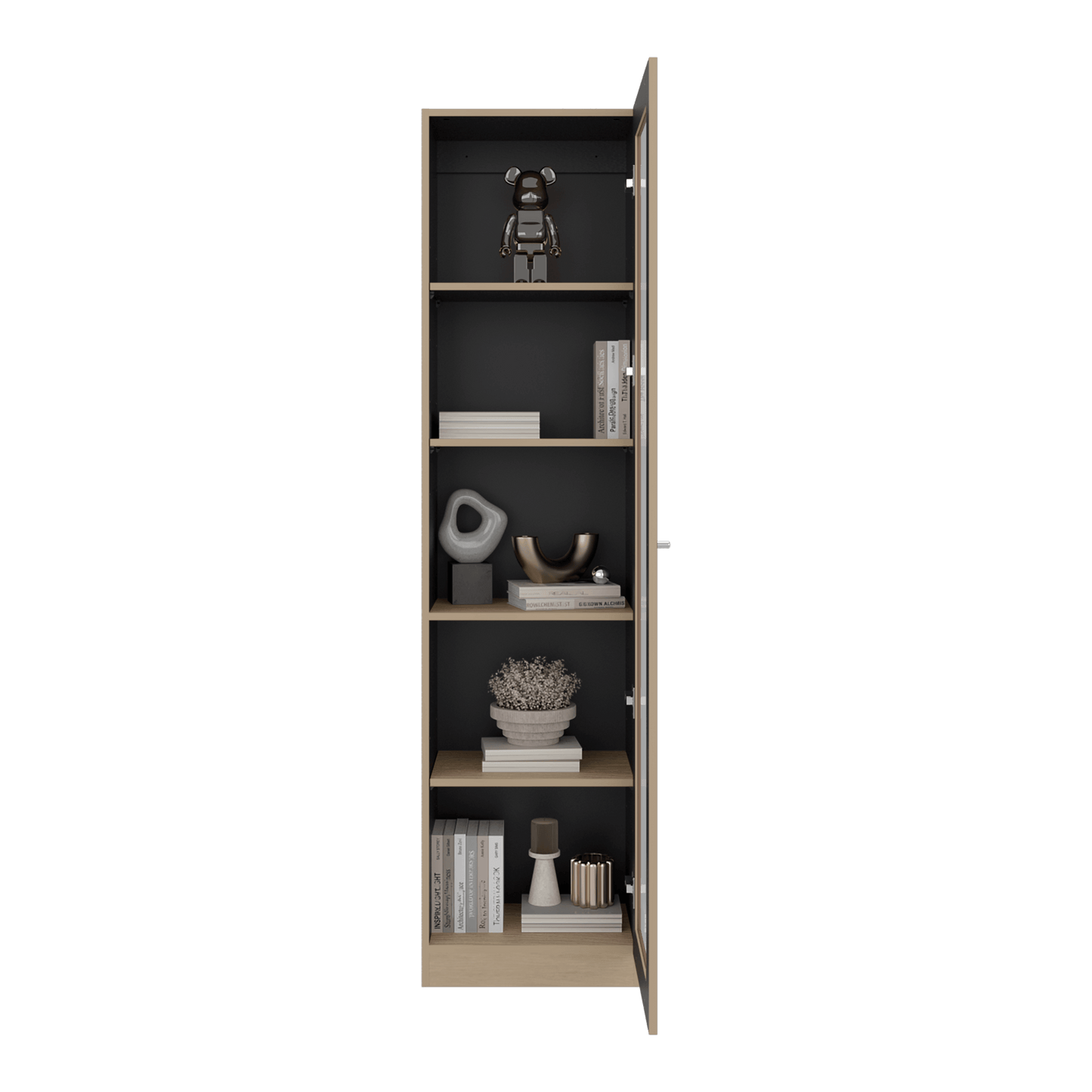 Vitrina Home E6 180X45X31 Rta Cartagena Wengue
