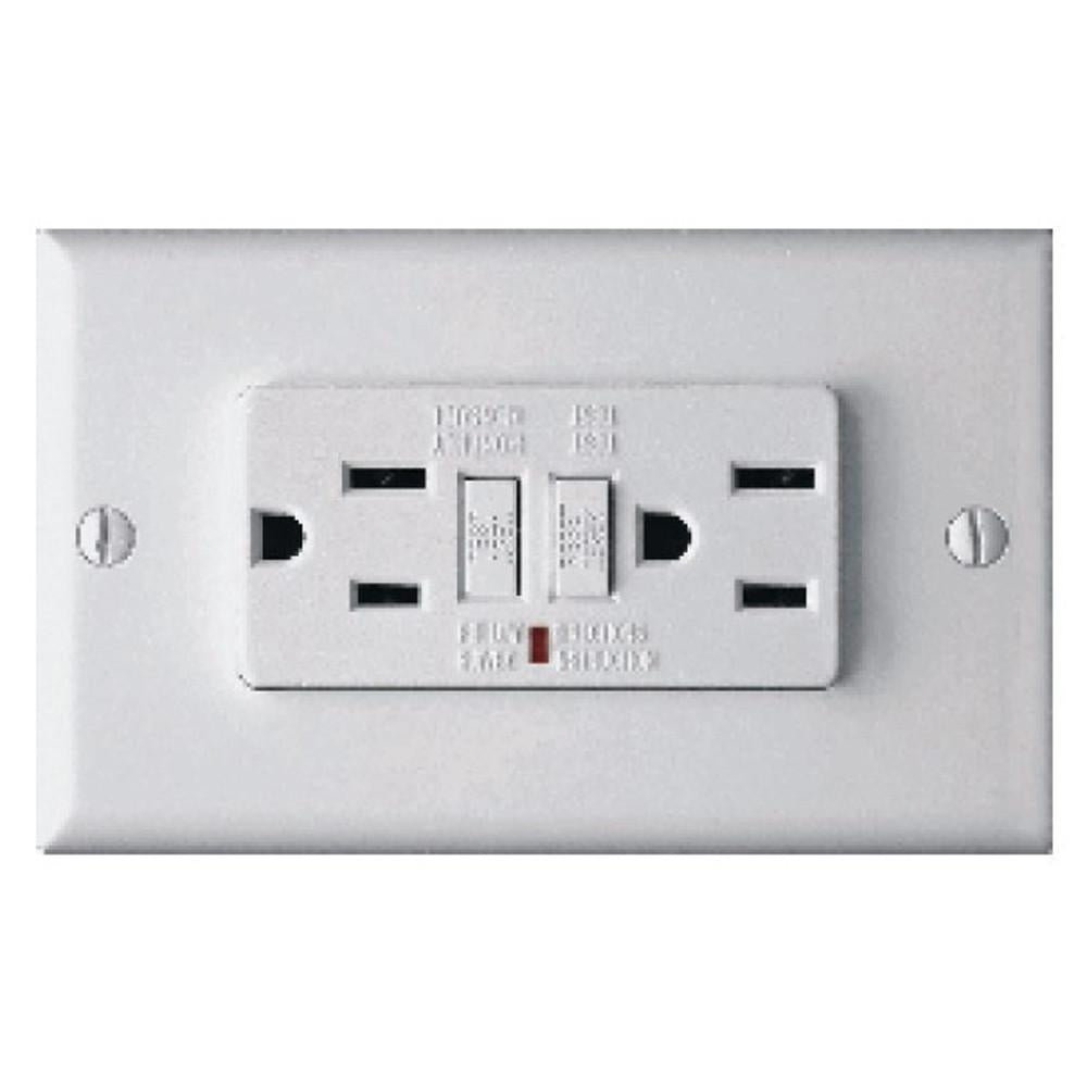 Toma Doble Con Proteccion Gfci Para Humedad Gs13 Ht20640Ht20679Gfci Glx15A