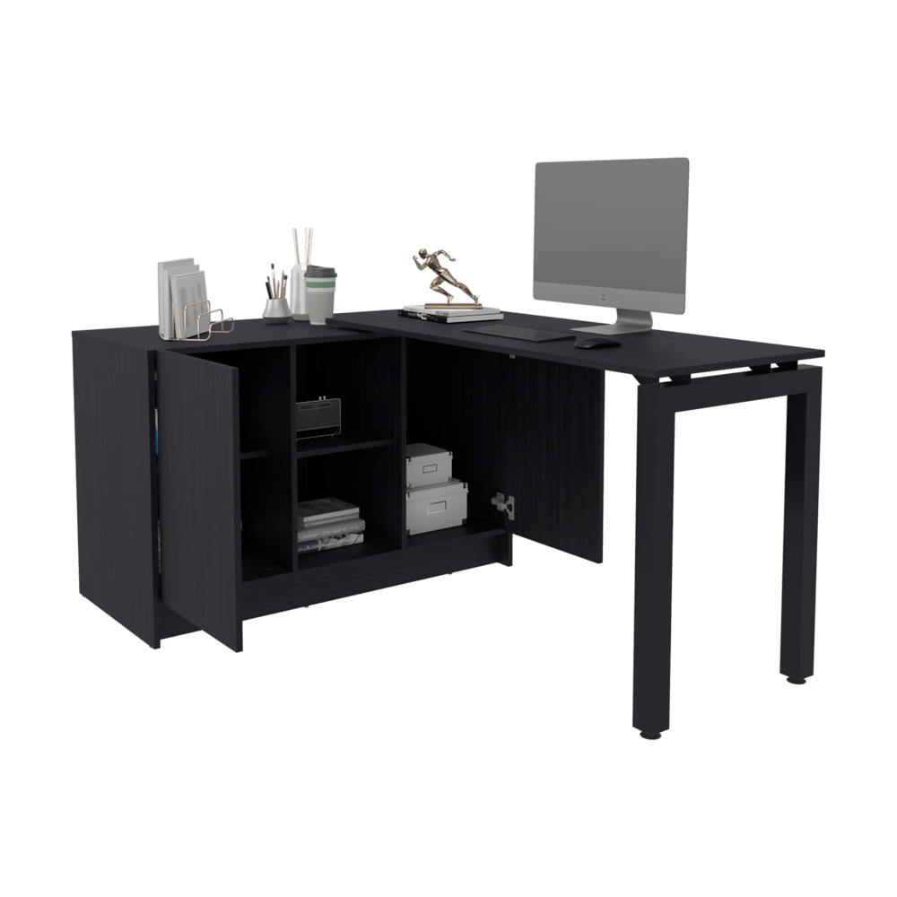 Escritorio Giratorio Alfie 72X120X51 Rta Wengue Zf