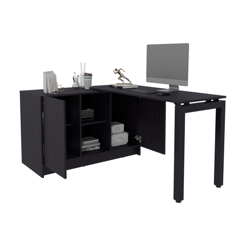 Escritorio Giratorio Alfie 72X120X51 Rta Wengue Zf