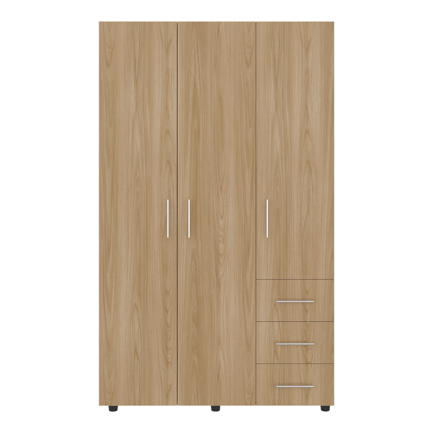 Closet Atenas 200X120X48 Rta Fresno Eu Blanco