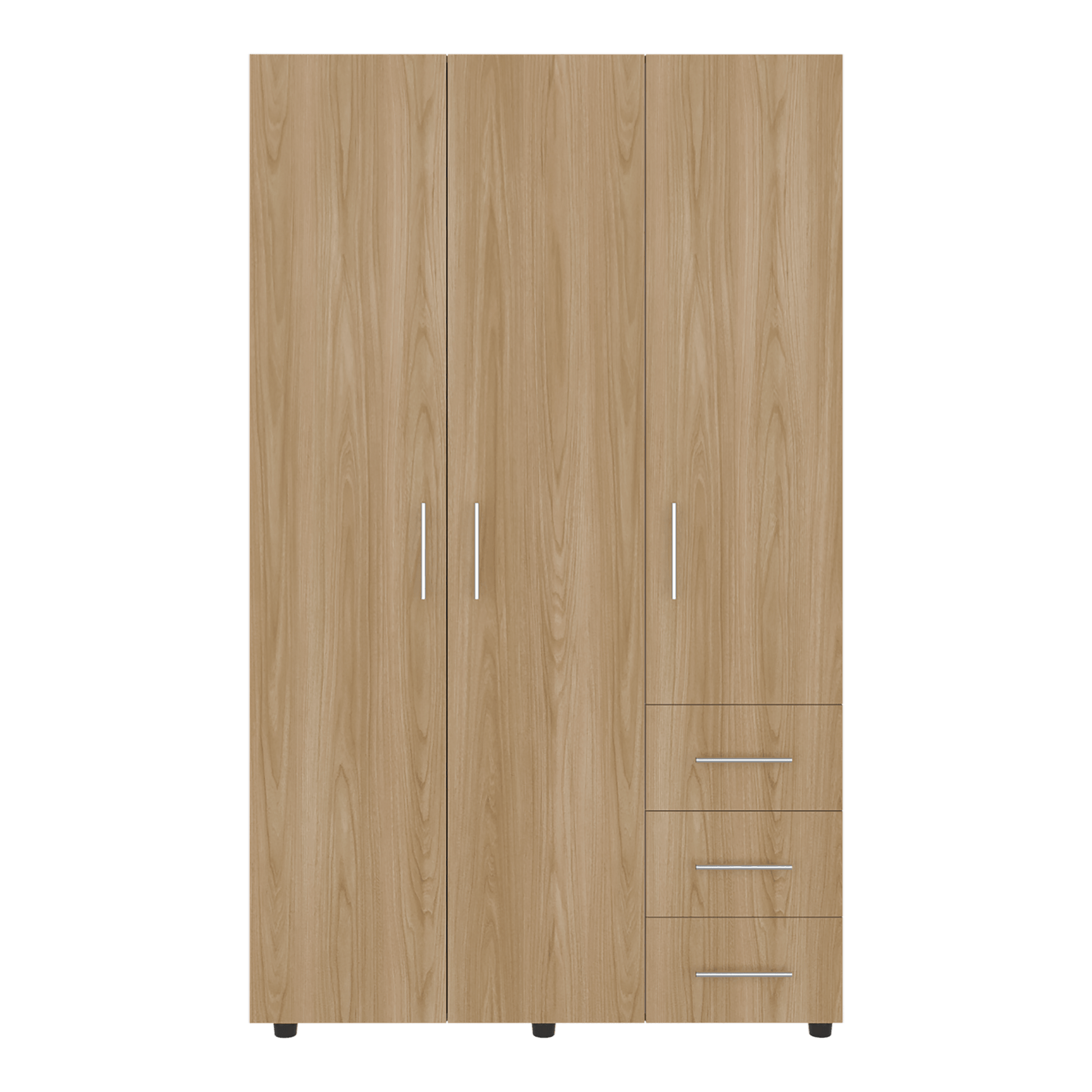 Closet Atenas 200X120X48 Rta Fresno Eu Blanco