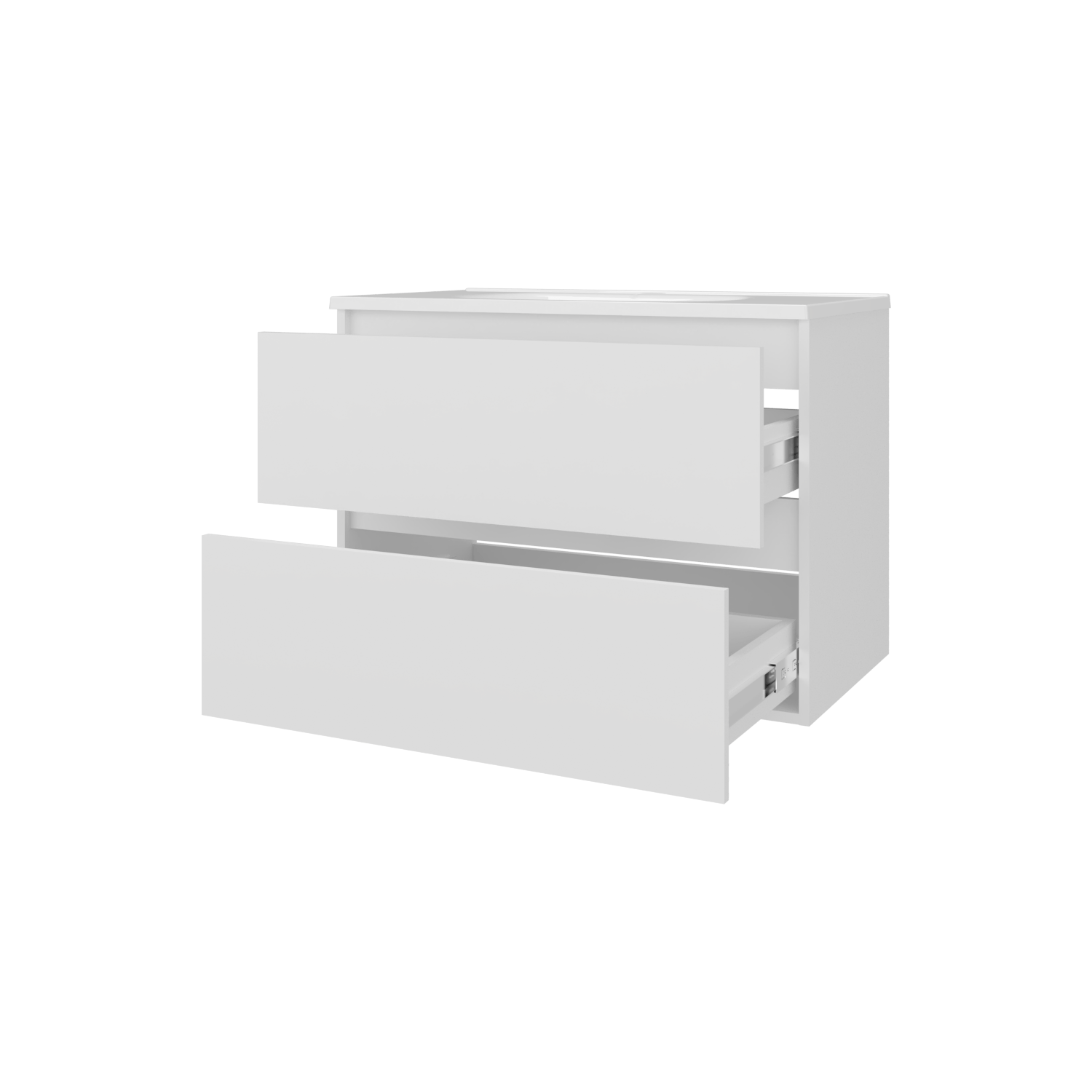 Mueble De Baño Opalo 80 56X80X45 Rta Blanco Mqz Zf