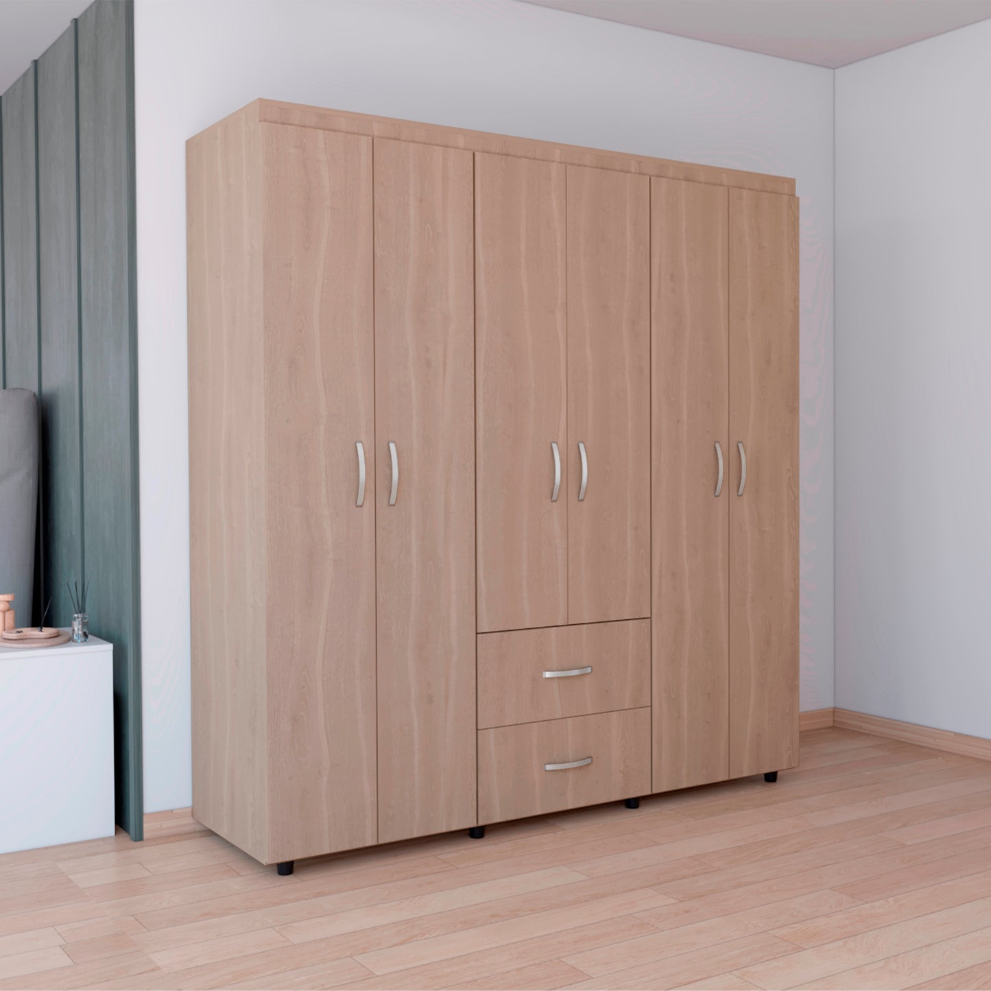 Closet Bariloche 180X170X50 Rta Bardolino Blanco
