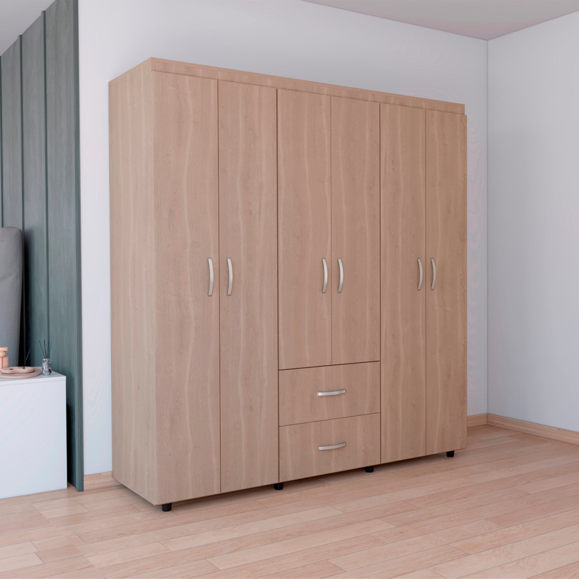 Closet Bariloche 180X170X50 Rta Bardolino Blanco