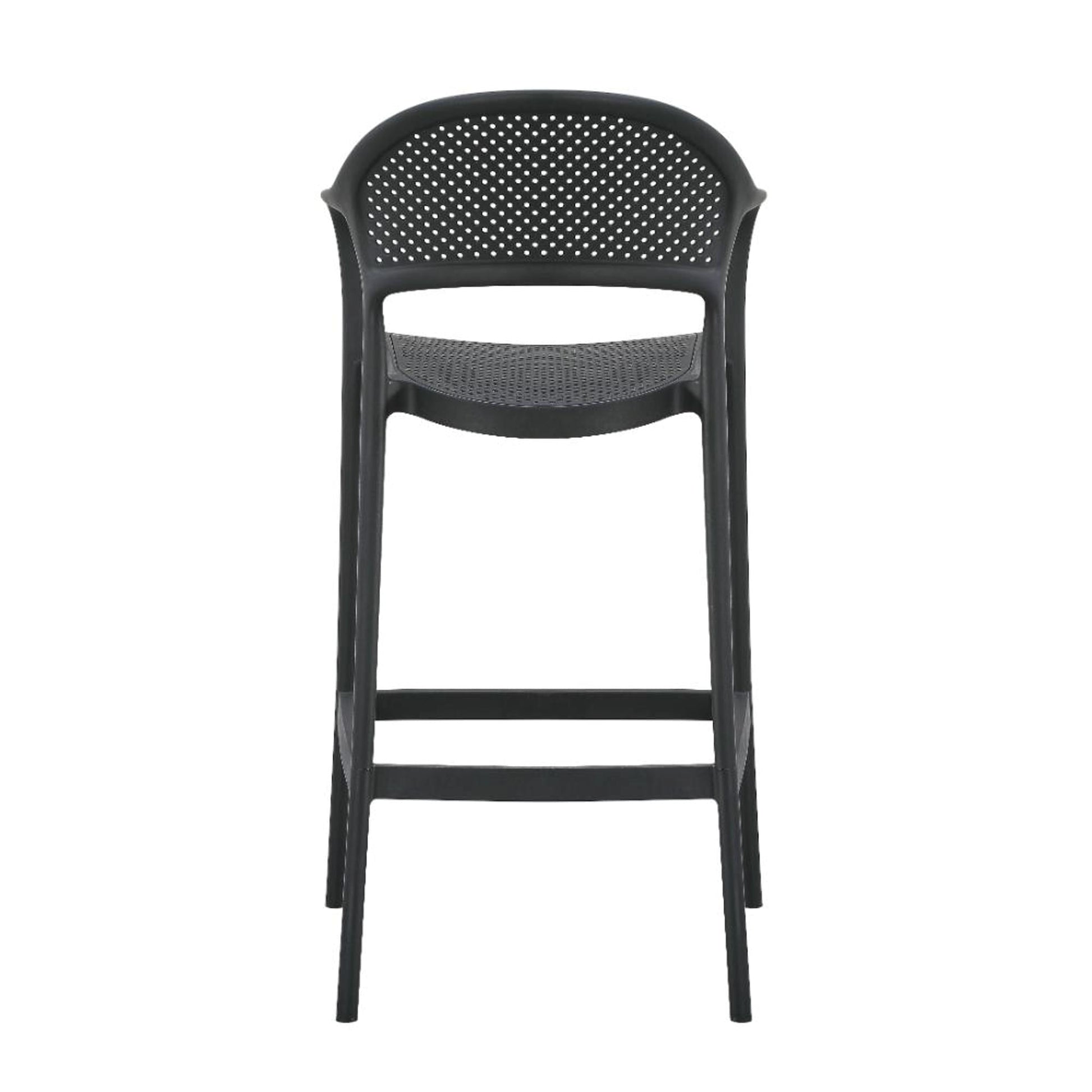 Silla Bar Curitiva 109X56X56 Rta Negro