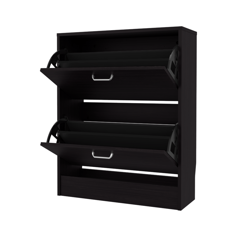 Zapatero Inola 2 Puertas 80X63X24 Rta Wengue