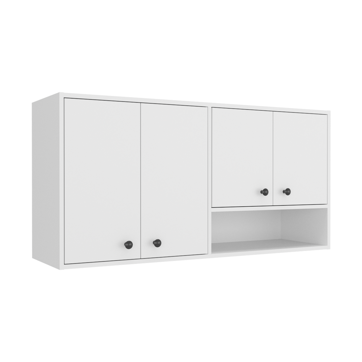 Mueble Superior De Cocina Napoles 60X120X35 Rta Blanco Zf