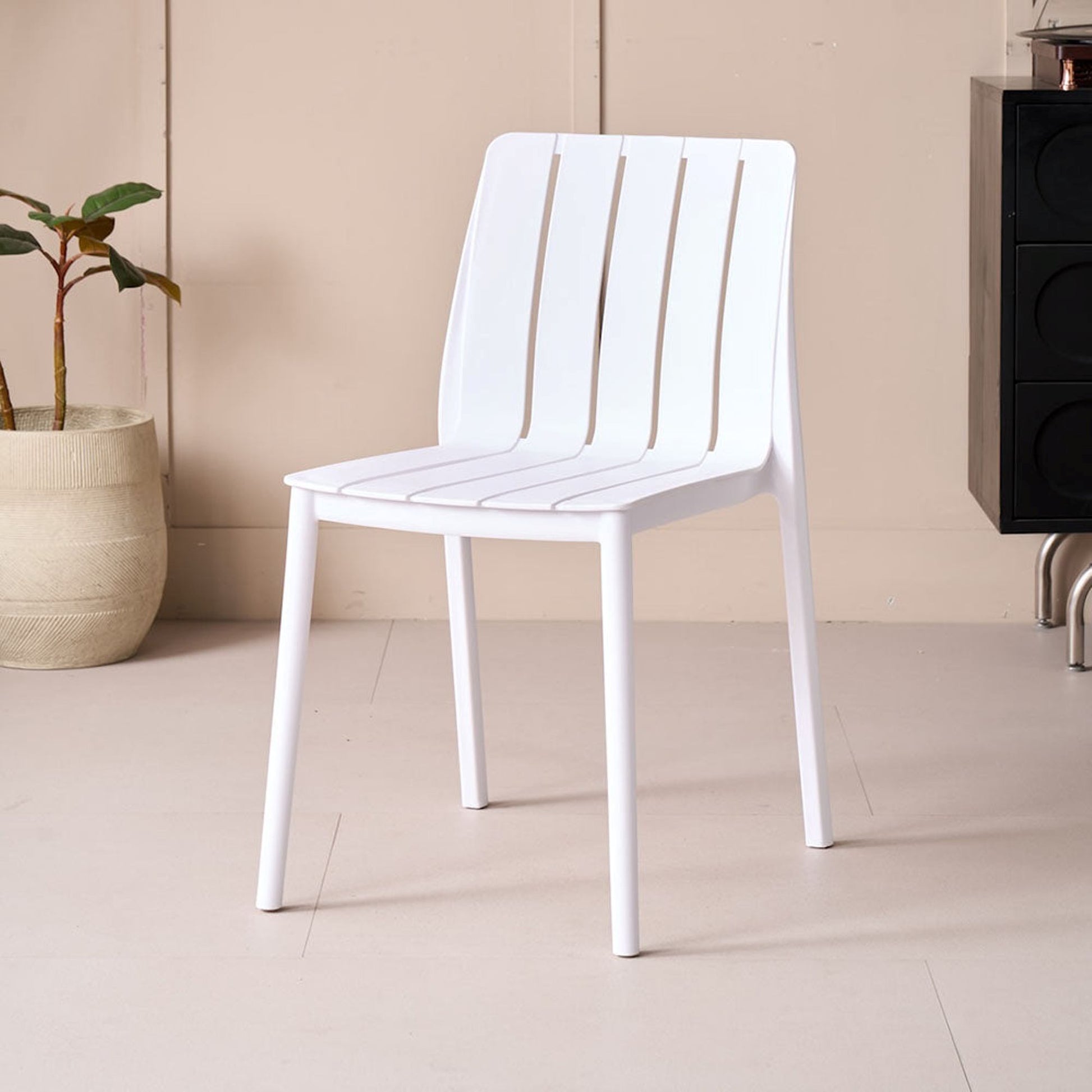 Silla Alice Espaldar 80X46X54 Rta Blanco