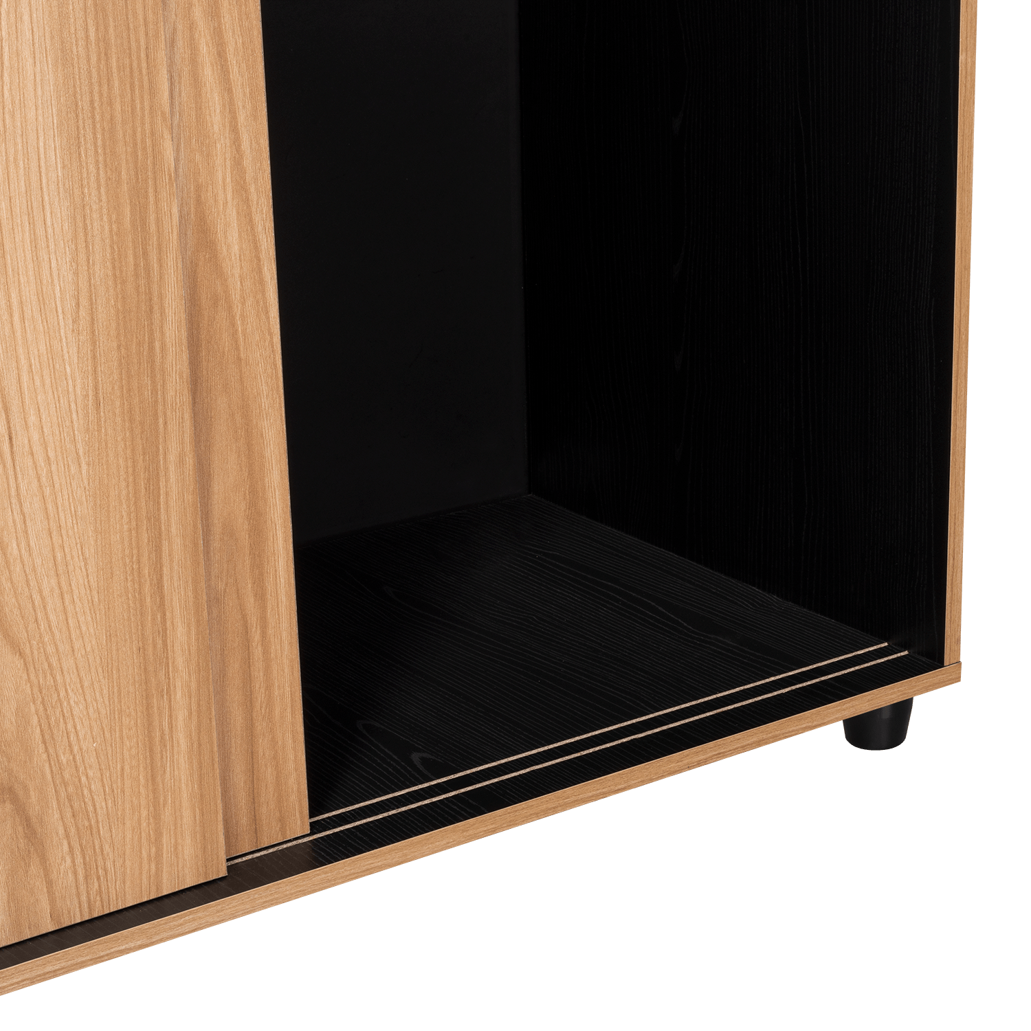 Armario Angelo 3 Puertas 180X150X51 Rta Fresno Wengue