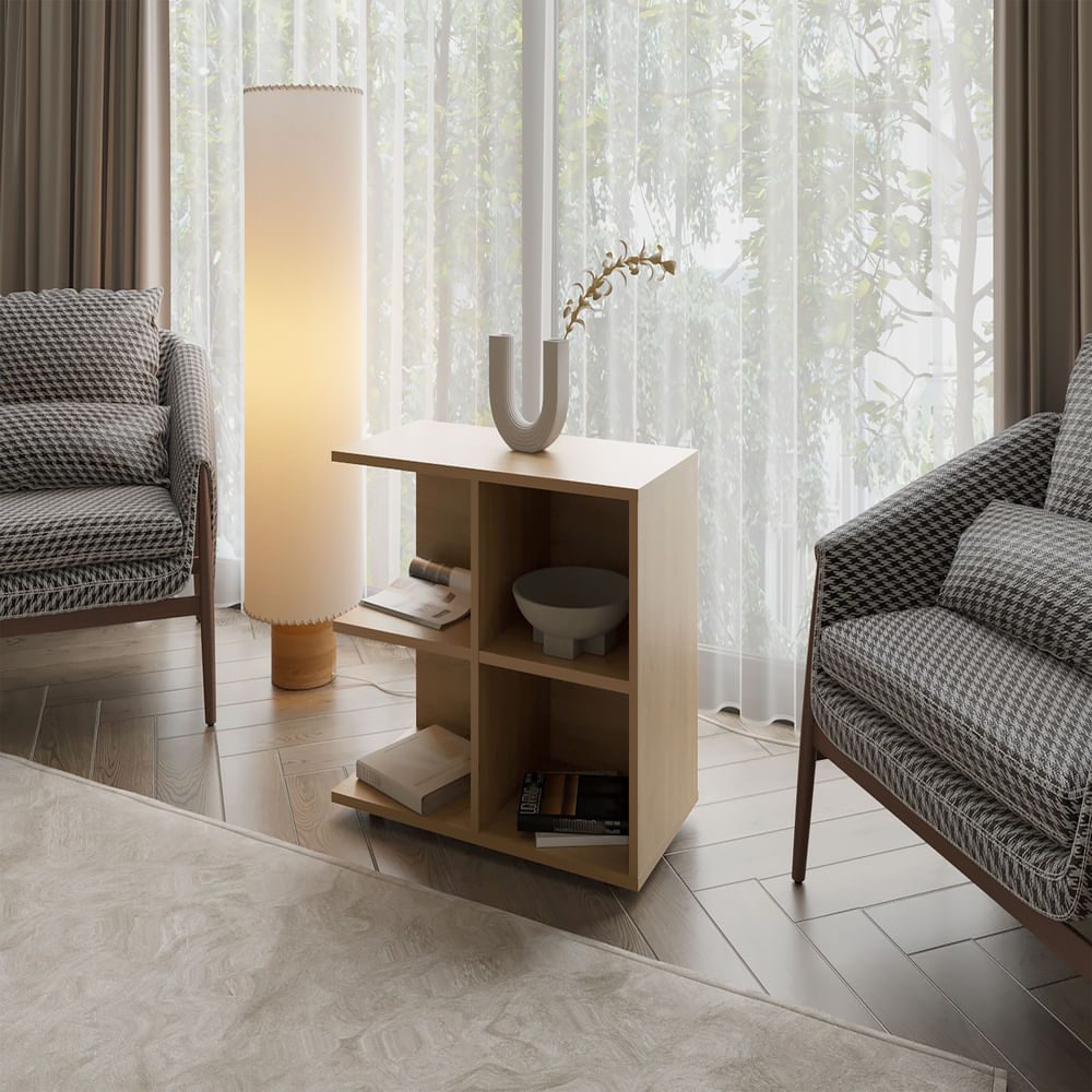 Mueble Auxiliar Royal 50X60X30 Rta Fresno Europeo Zf