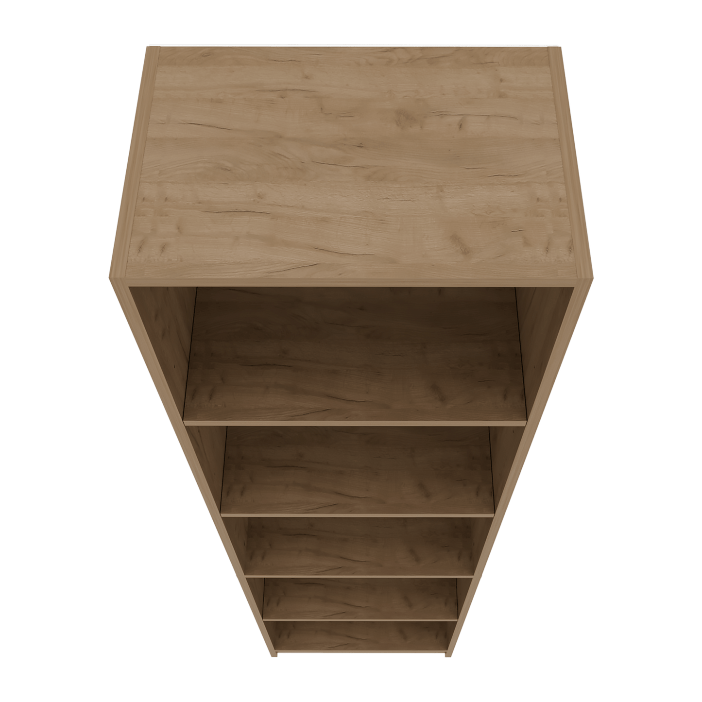 Biblioteca Home Xs 5 Espacios 180X45 Rta Fresno Europeo Zf