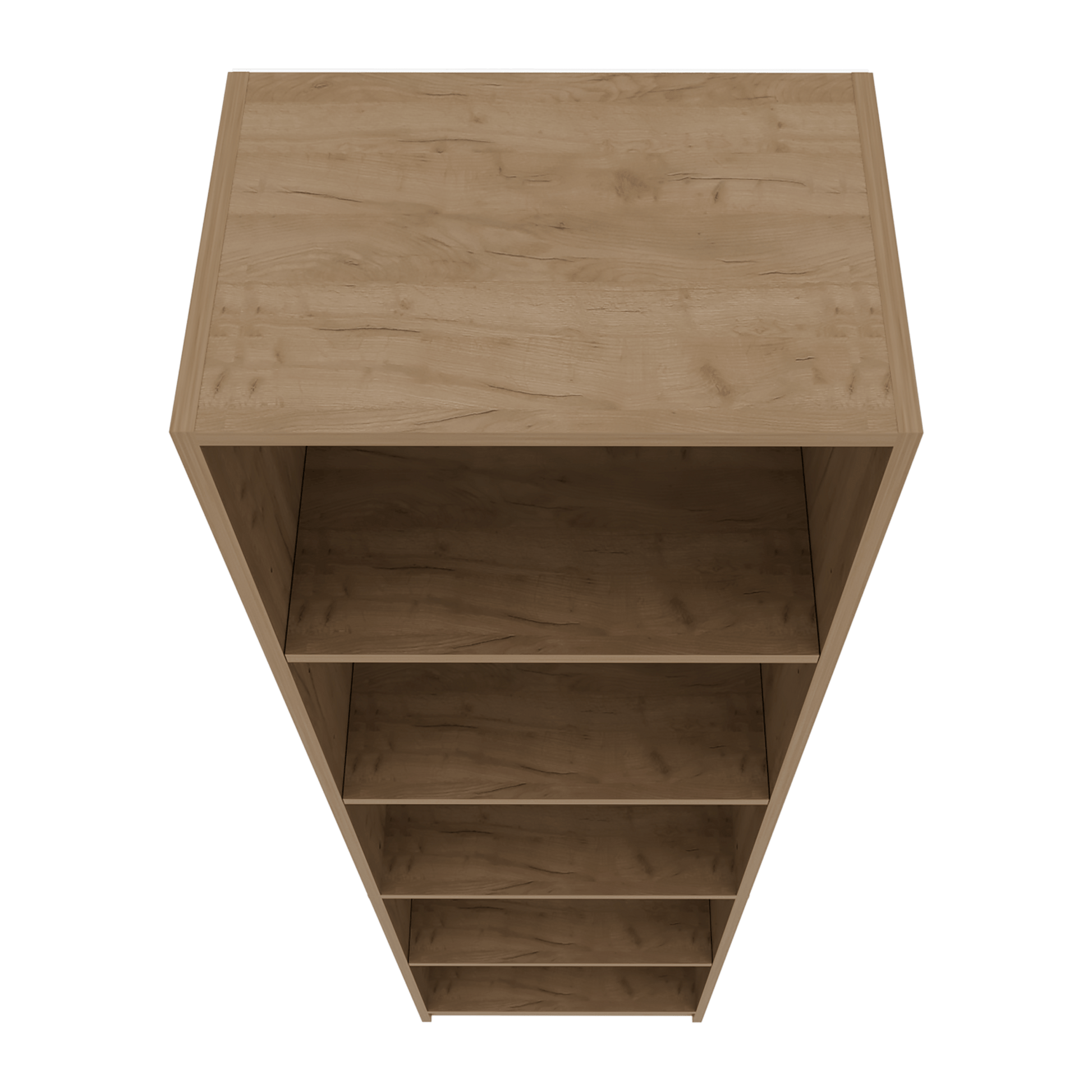 Biblioteca Home Xs 5 Espacios 180X45 Rta Fresno Europeo Zf