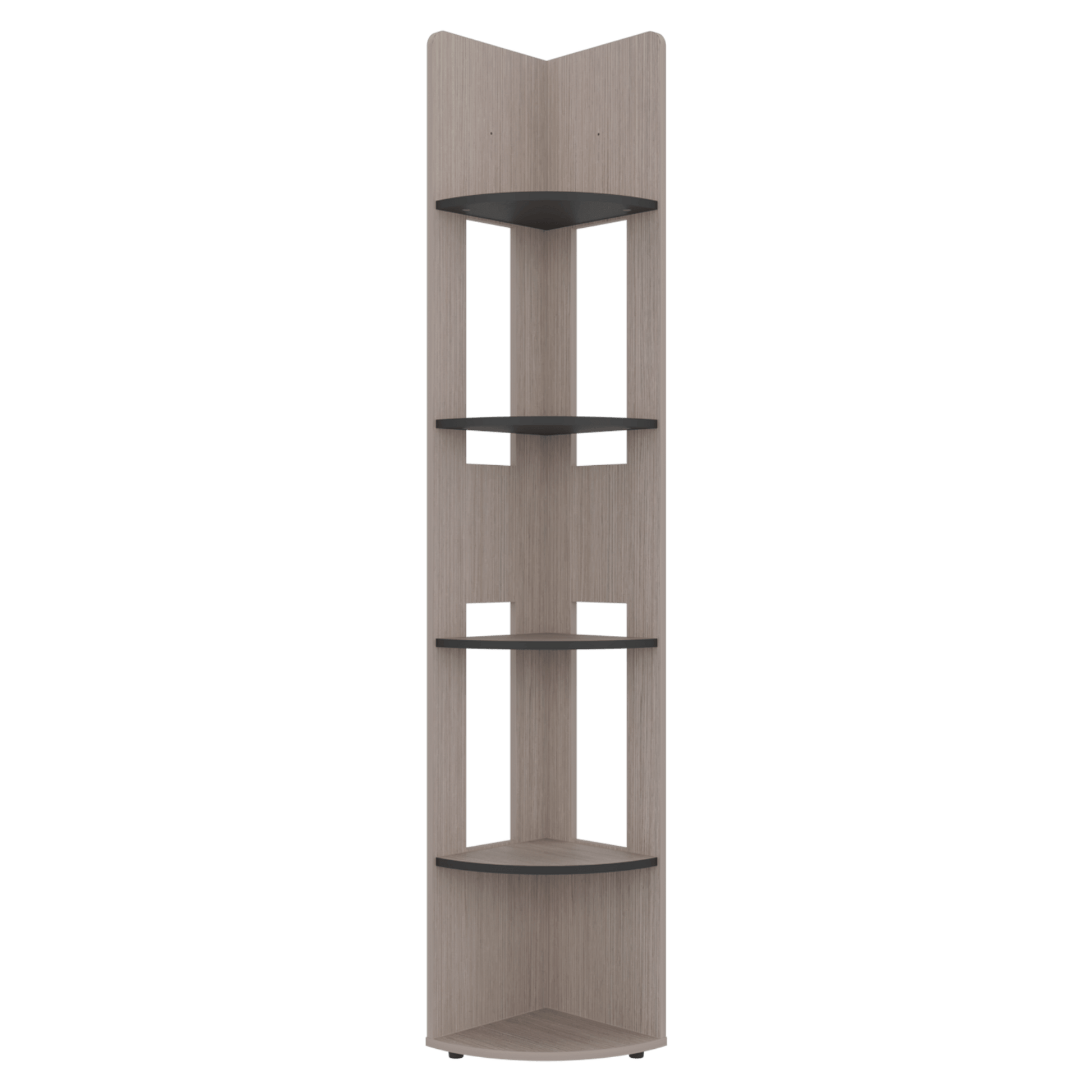 Estante Esquinero Home E-M7 180X30X30 Rta Positano Wengue Zf
