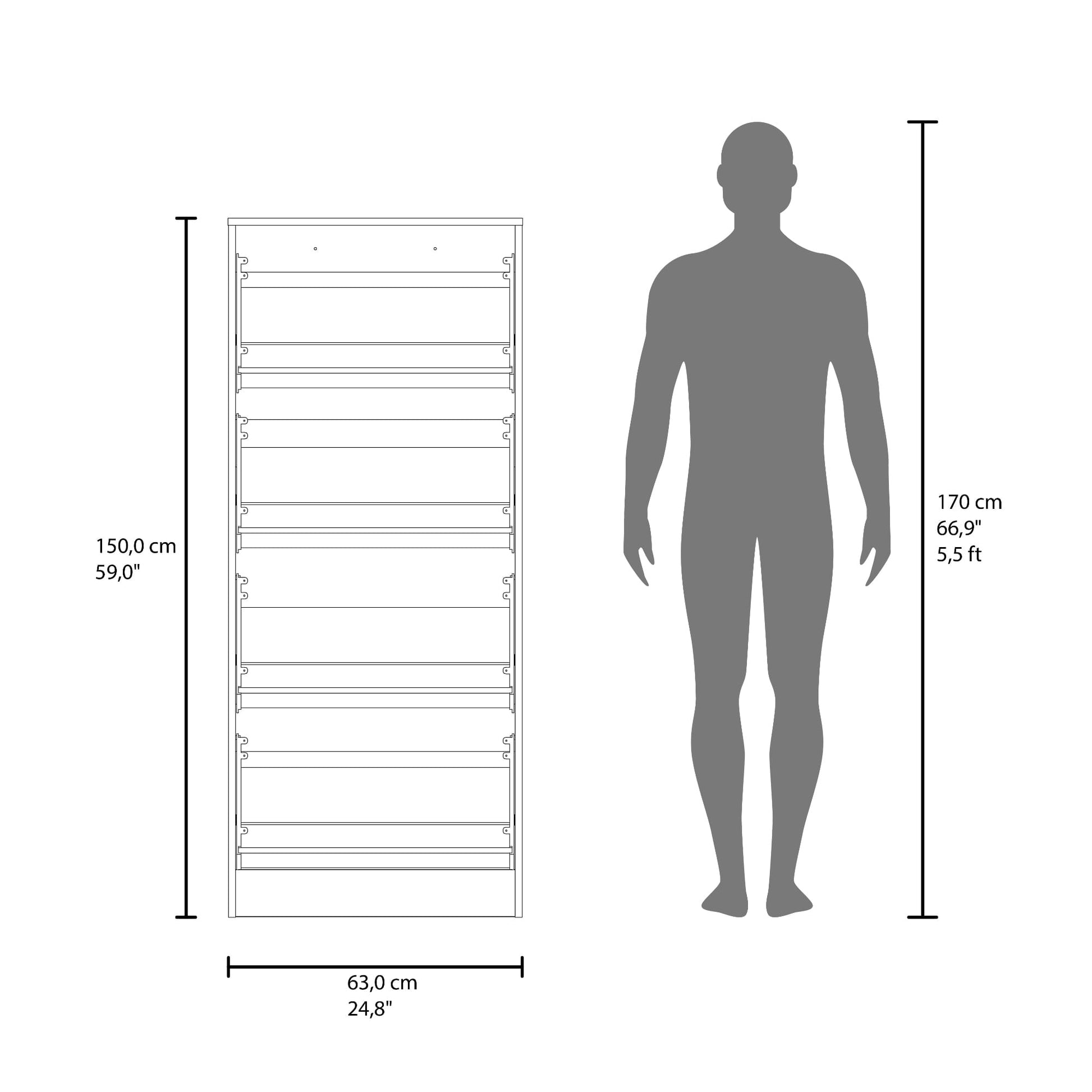 Zapatero Inola 4 Puertas 175X63X24 Rta Kronos Blanco  Zf