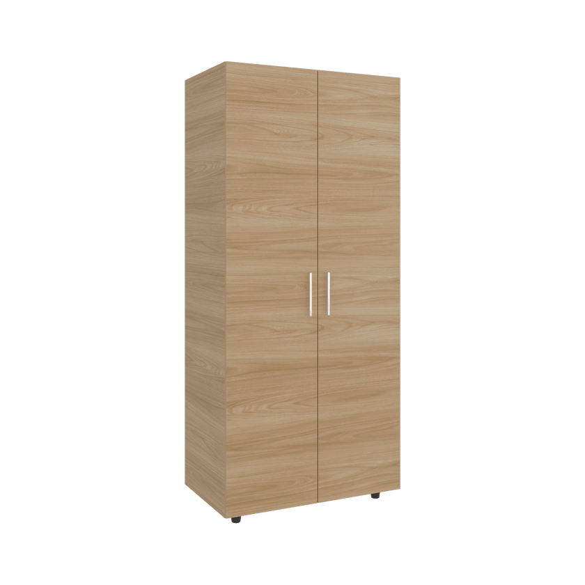 Closet Hogar 180 X 80 X 48 Rta Fresno + Blanco