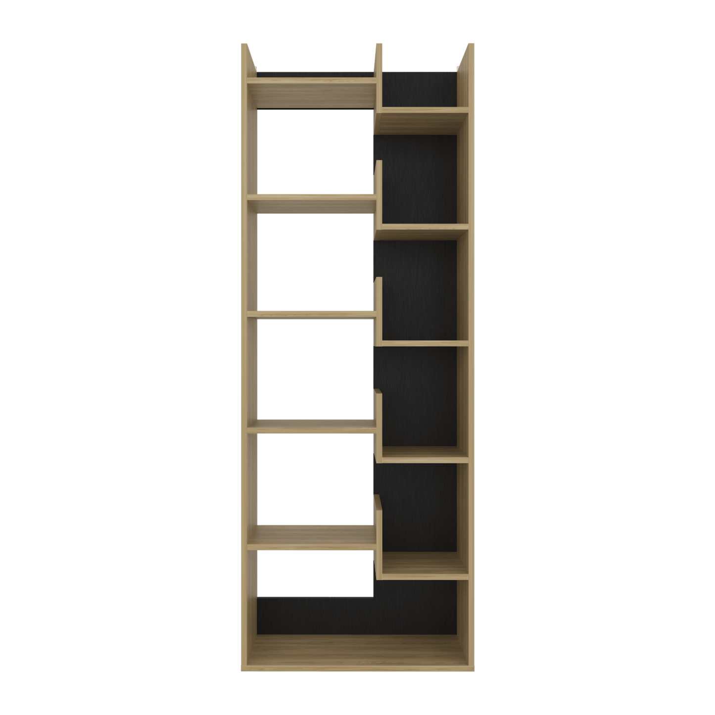 Biblioteca Clover 162X60X25 Rta Fresno Wengue