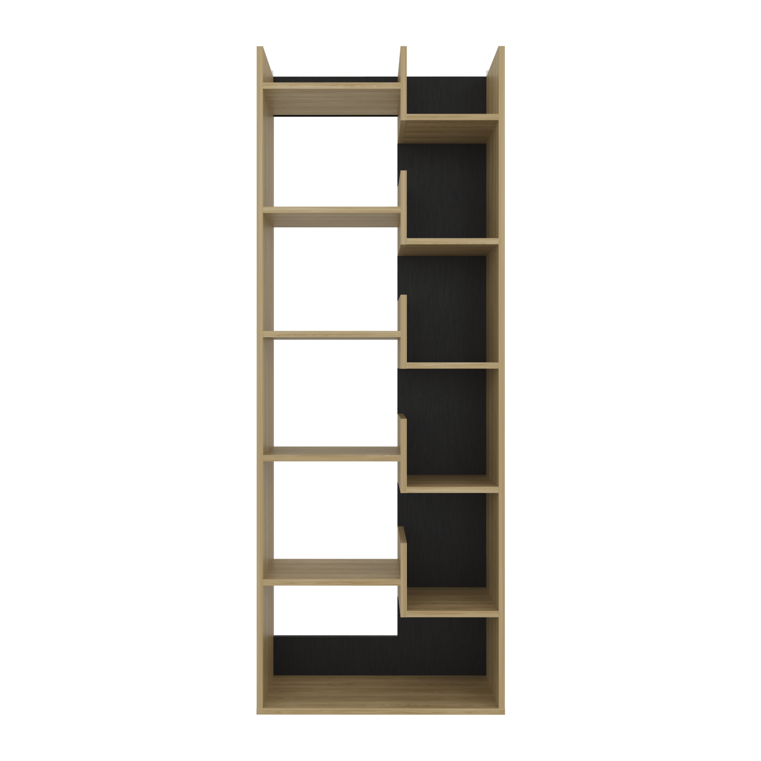 Biblioteca Clover 162X60X25 Rta Fresno Wengue