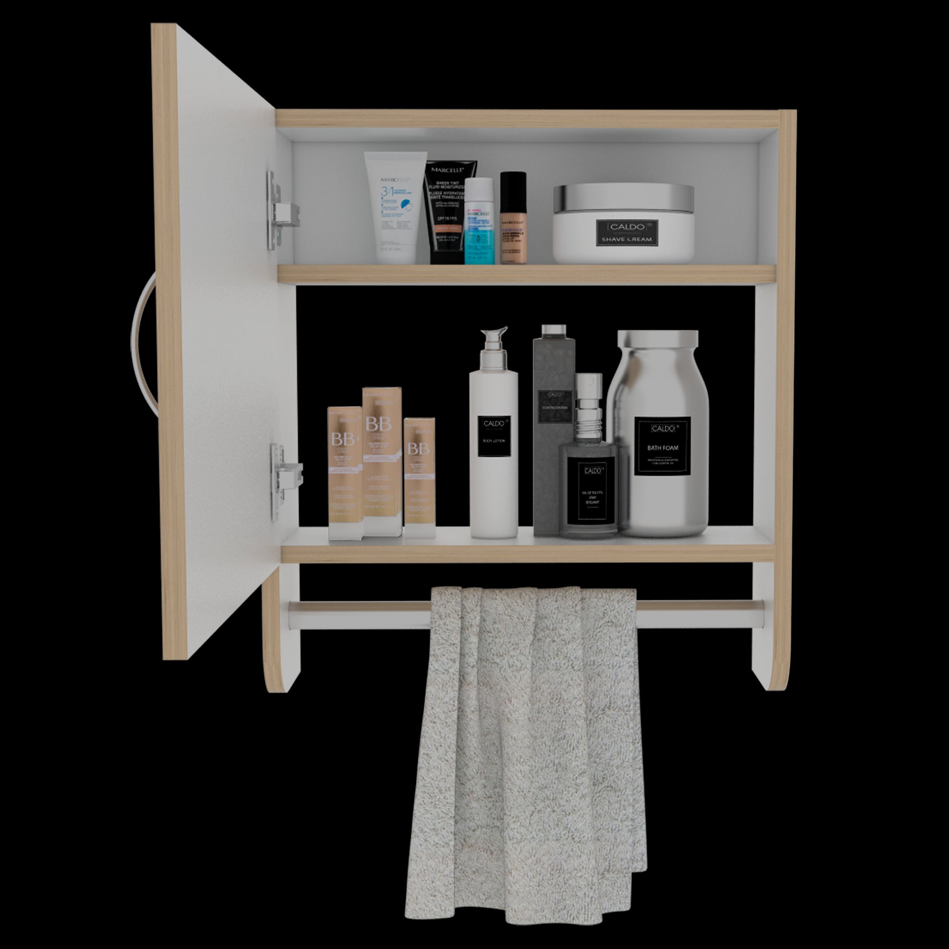 Botiquin Bath 300 Rta Rovere + Blanco